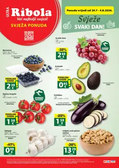 Ribola Svježa Ponuda - Pregled kataloga iz trgovine Ribola, vrijedi od 29.07.2026