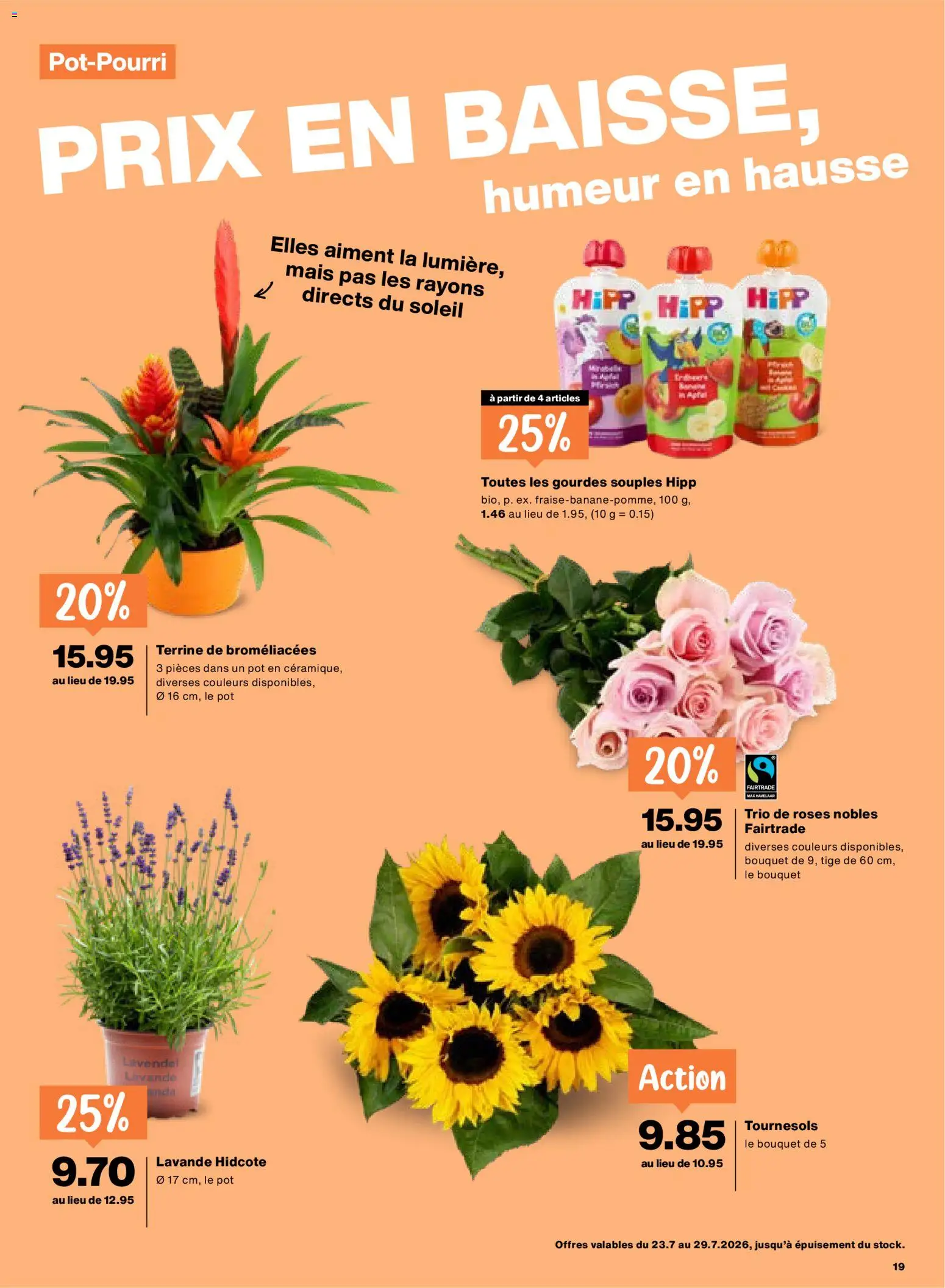 Migros aktionen FR – gültig ab 23.07.2026 | Seite: 19