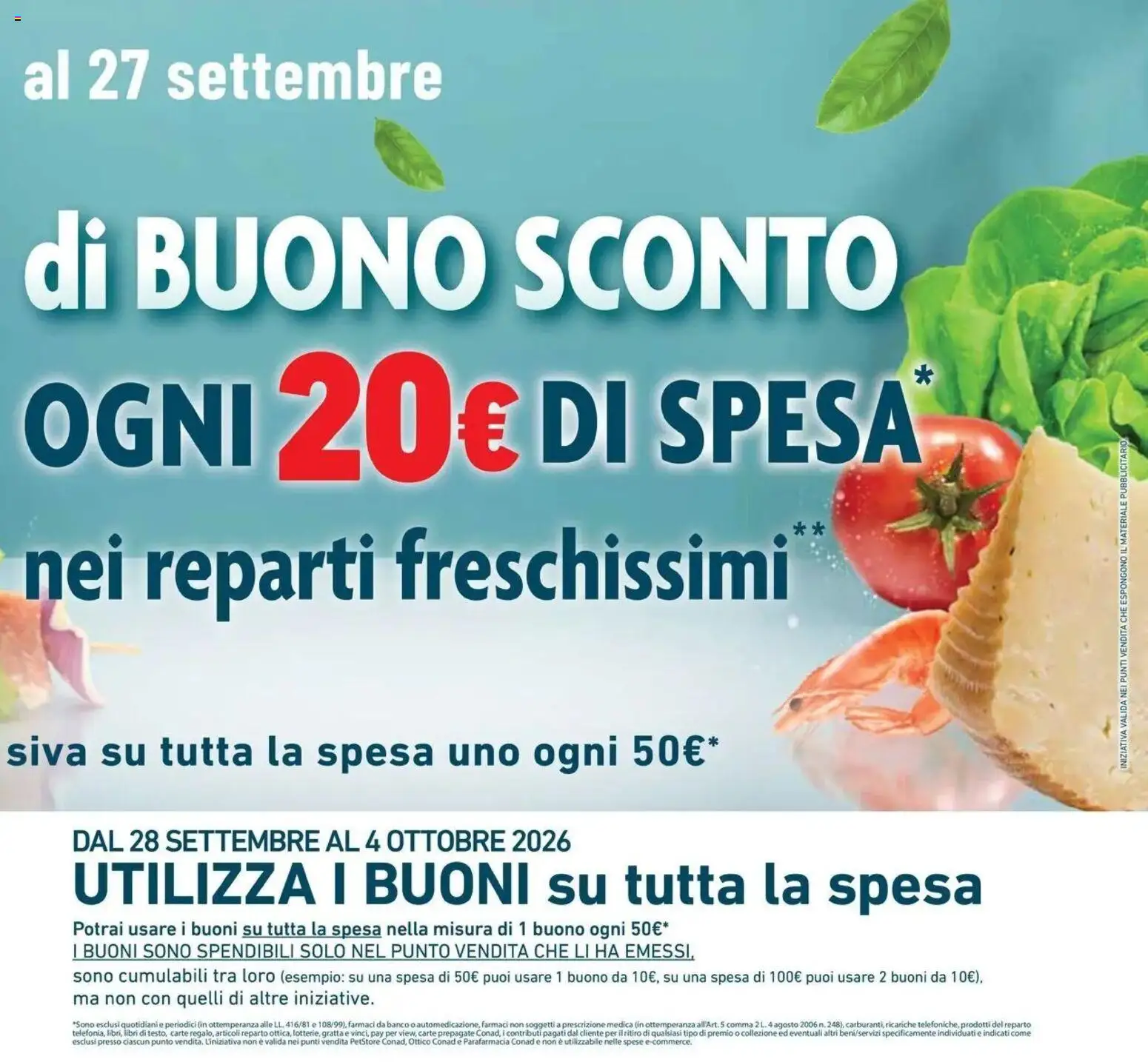 Volantino Conad dal 23/09/2026 > Anteprima | Pagina: 3 | Prodotti: Libri