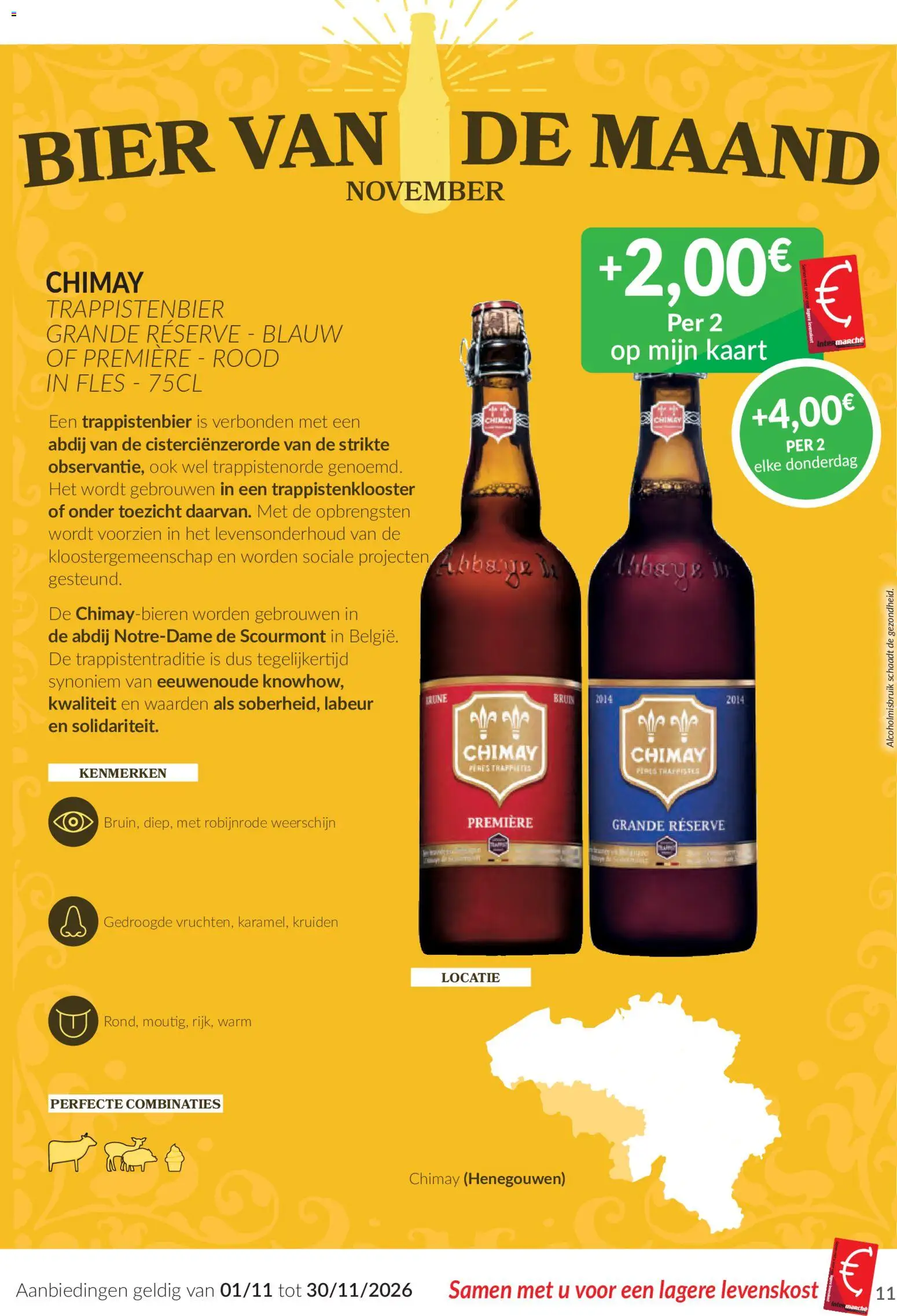 {H1} | Pagina: 11 | Producten: Fles, Bier, Kruiden, Kaart