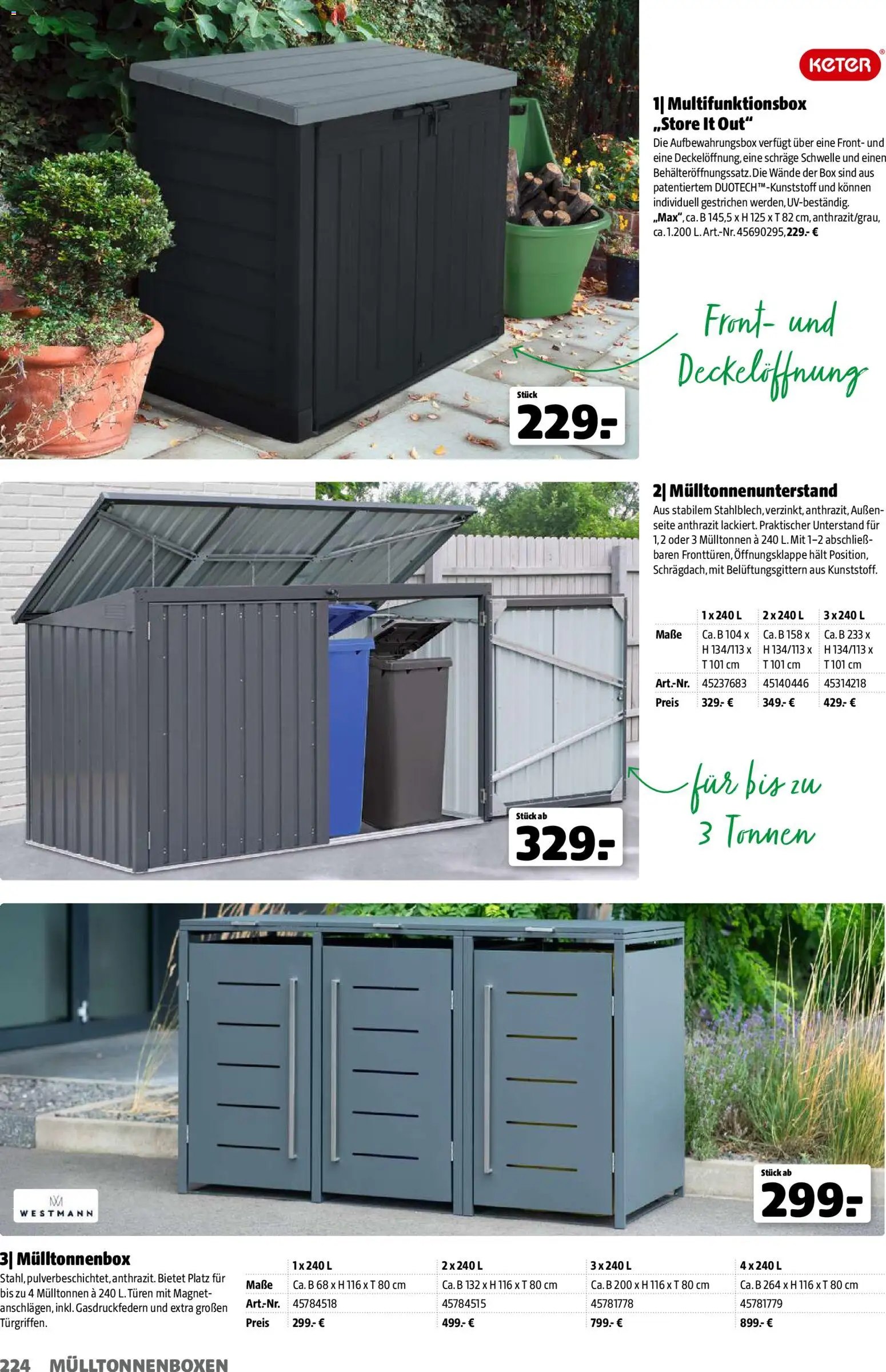 Hagebau Gartenjahr gültig ab 13.03.2026 | Seite: 224 | Produkte: Box