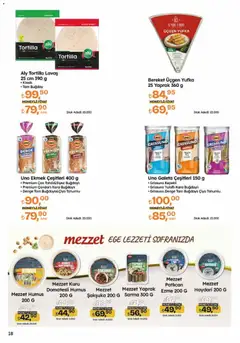 23 Temmuz 2026 tarihinden itibaren geçerli olan Migros kataloğu önizlemesi | Sayfa: 18 | Ürünler: Ekmek, Patlıcan
