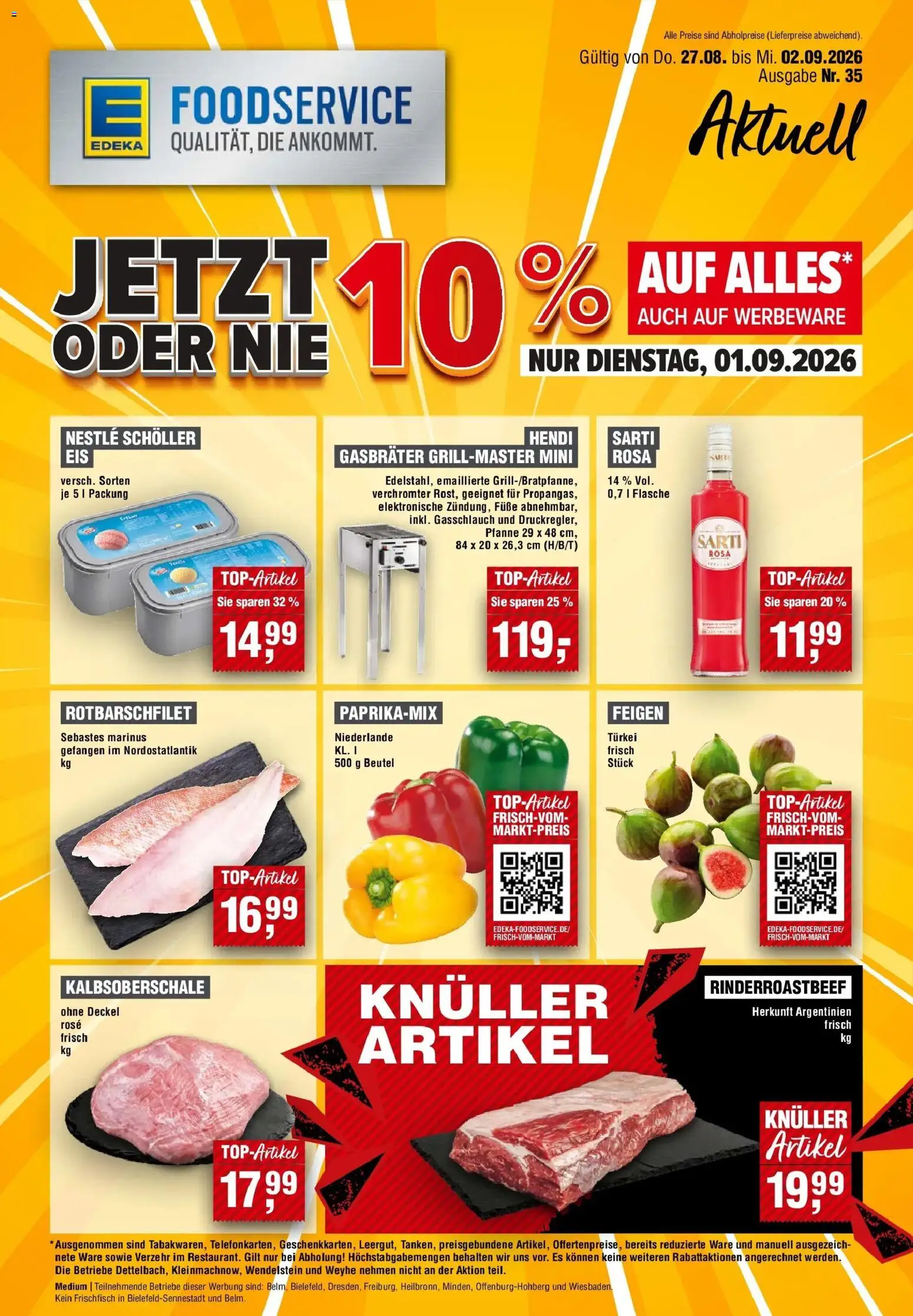 Edeka Prospekt Heilbronn – gültig ab 27.08.2026 | Seite: 1 | Produkte: Feigen