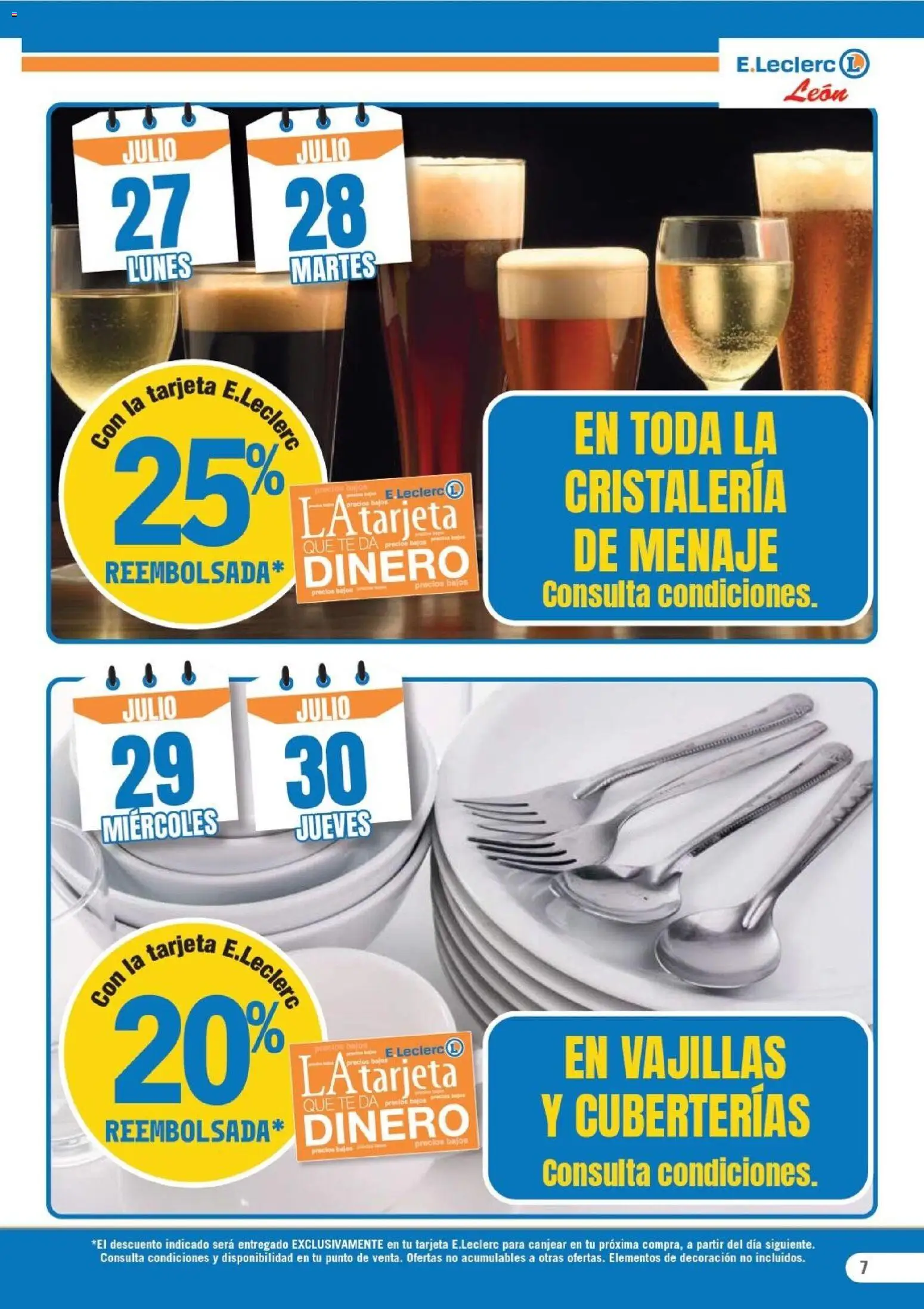 E.Leclerc folleto León │ válido desde el 22/07/2026 | Página: 7 | Productos: Té