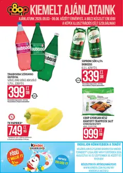 COOP Szolnok akciós újság - amely érvényes a következő dátumtól: 2026.09.03.