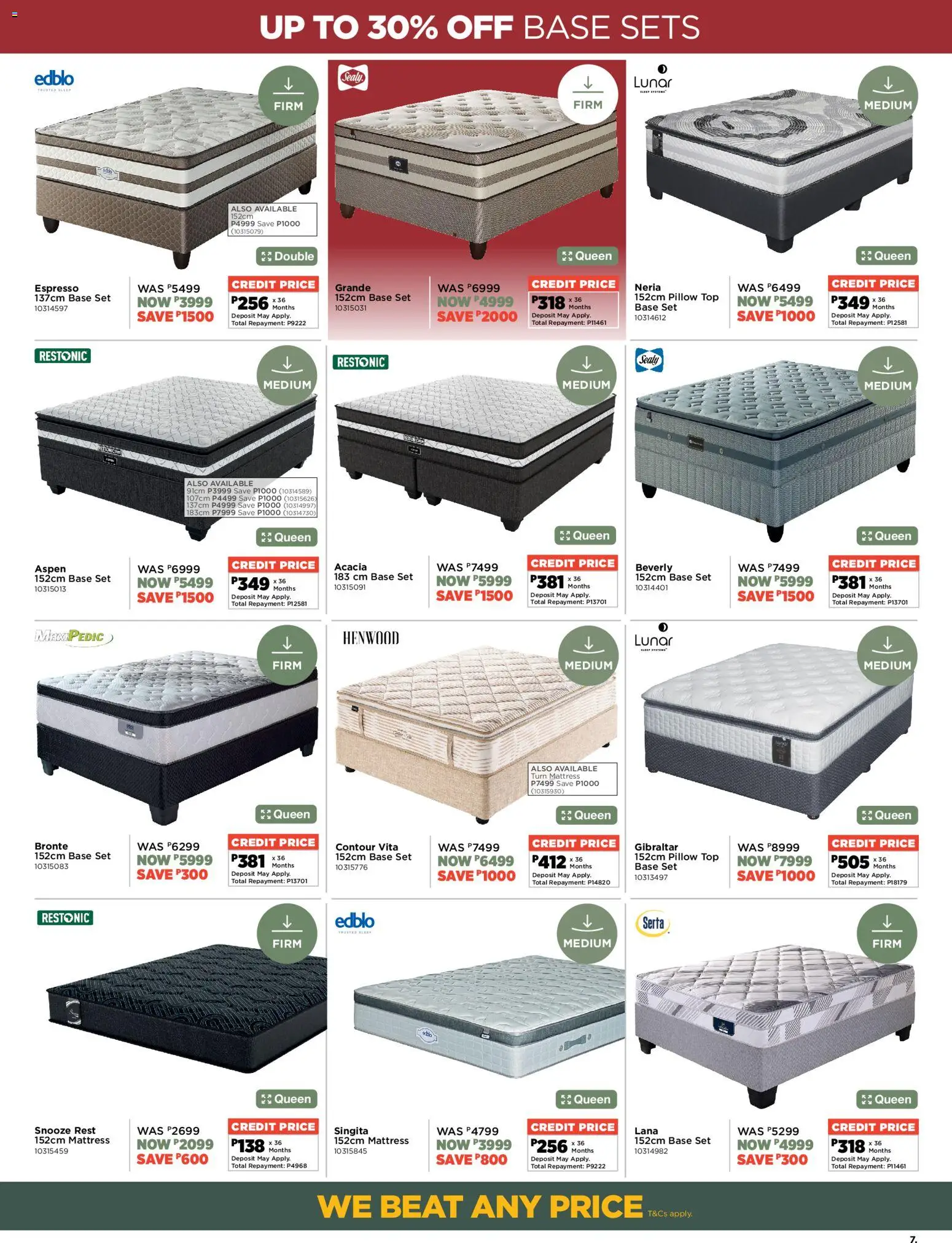 New House and Home catalogue – valid from 15.06.2026 | Page: 7 | Products: Mattress, Pillow