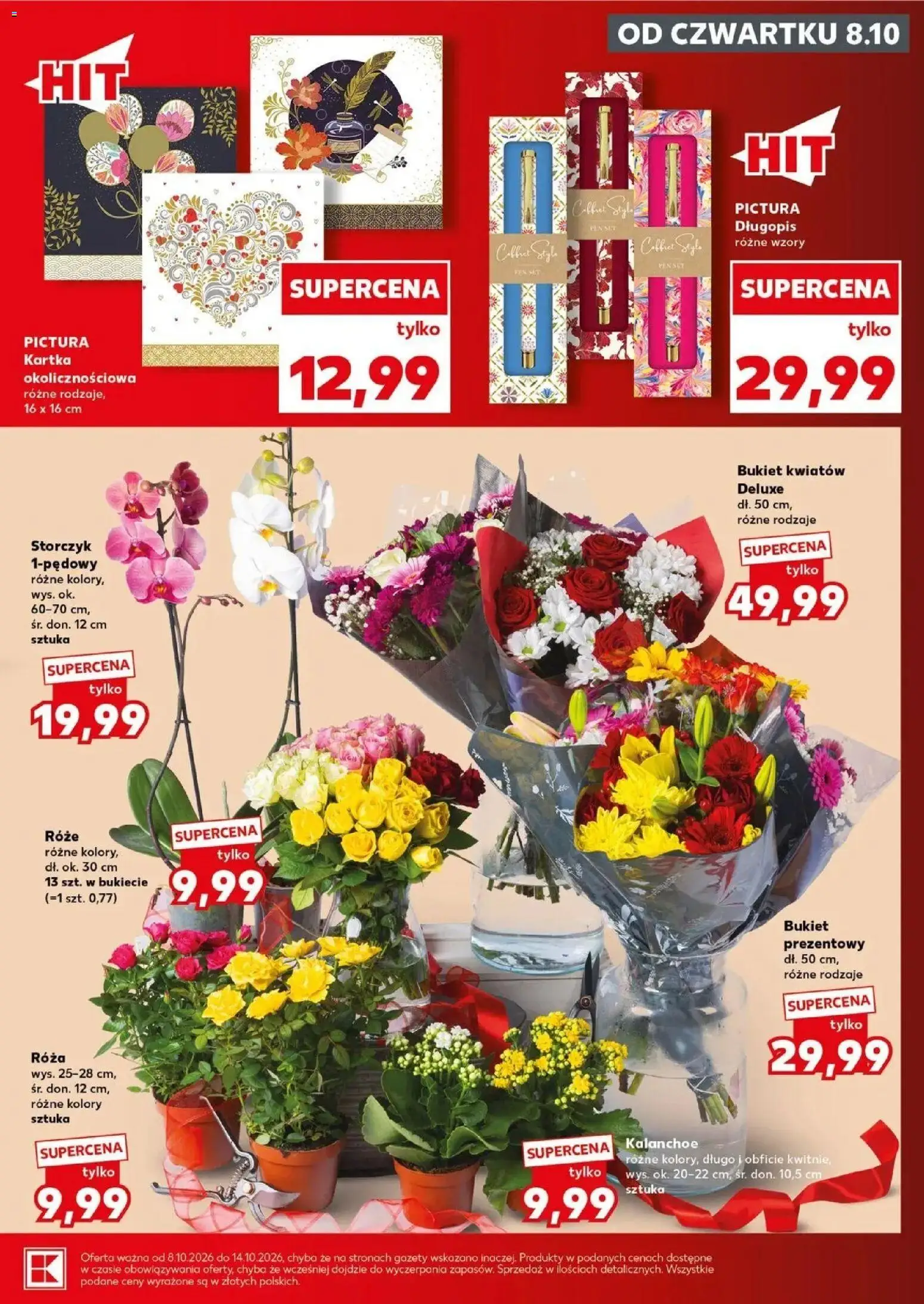 Kaufland gazetka - Super sobota od 08.10.2026 - od jutra PDF | Strona: 11 | Produkty: Gazety, Kalanchoe, Storczyk