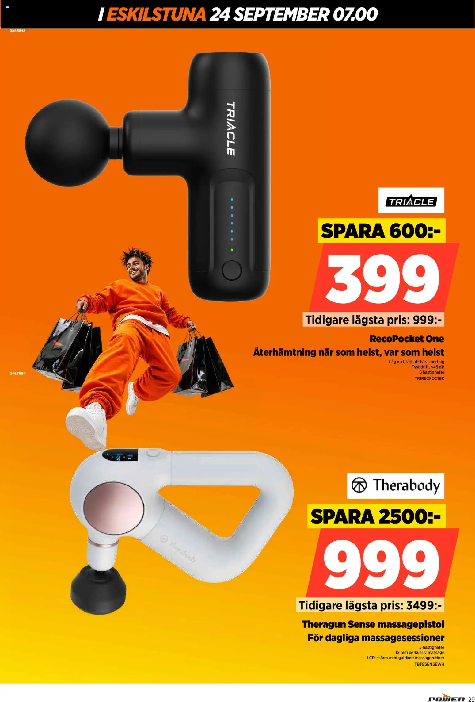 Power reklamblad aktuell från 24/09/2026 | Sida: 29 | Produkter: Massagepistol