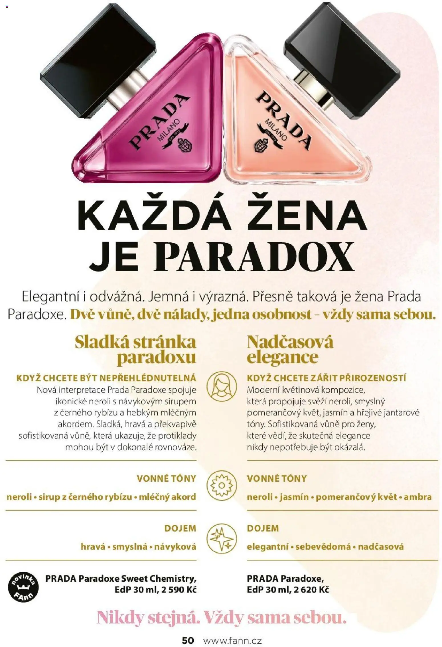 FAnn parfumerie katalog Podzim 2026 od 01.09.2026 | Strana: 50 | Produkty: Sirup
