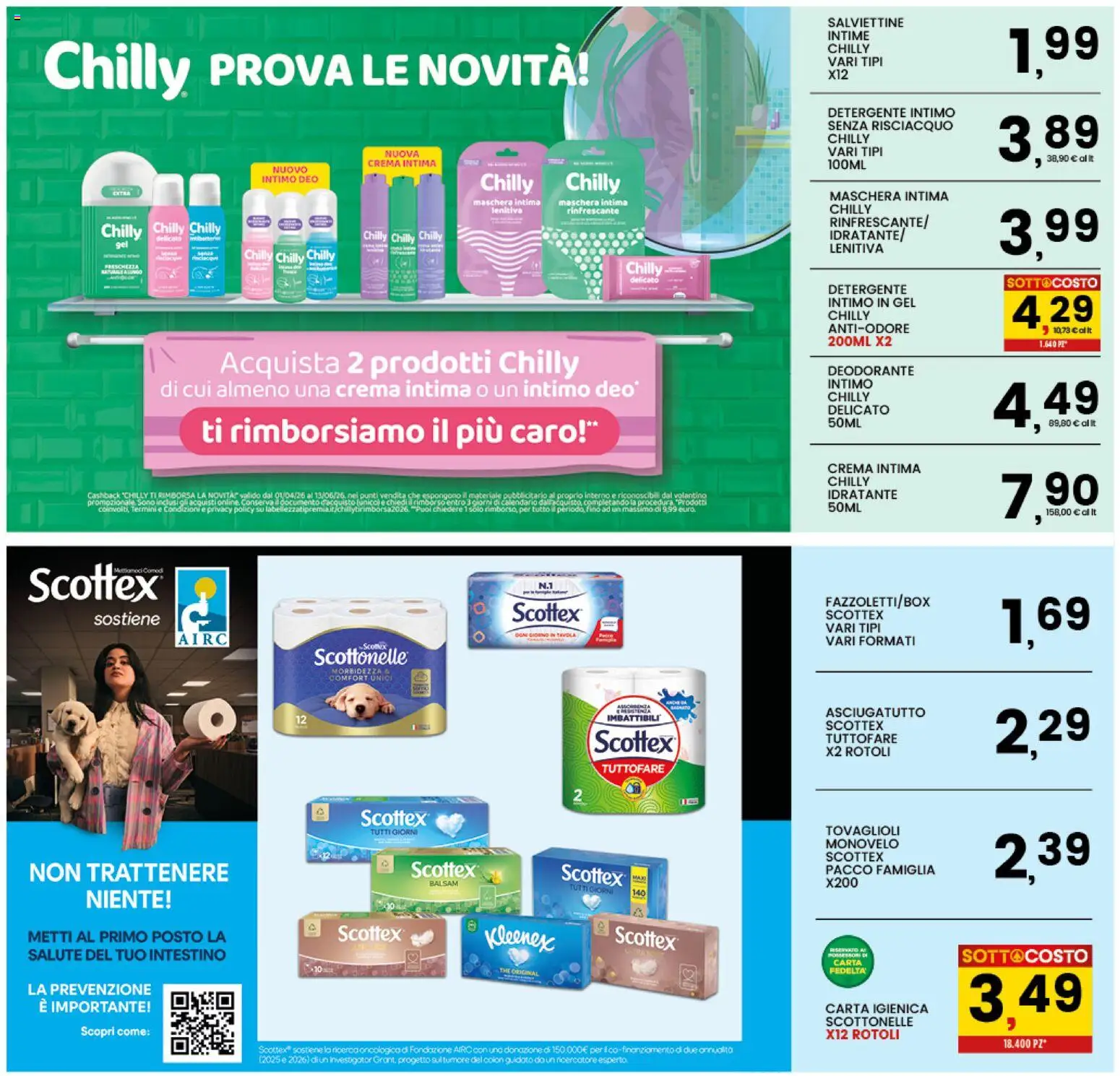 Volantino Interspar del 18.05.2026 | Pagina: 33 | Prodotti: Crema, Maschera, Deodorante, Asciugatutto