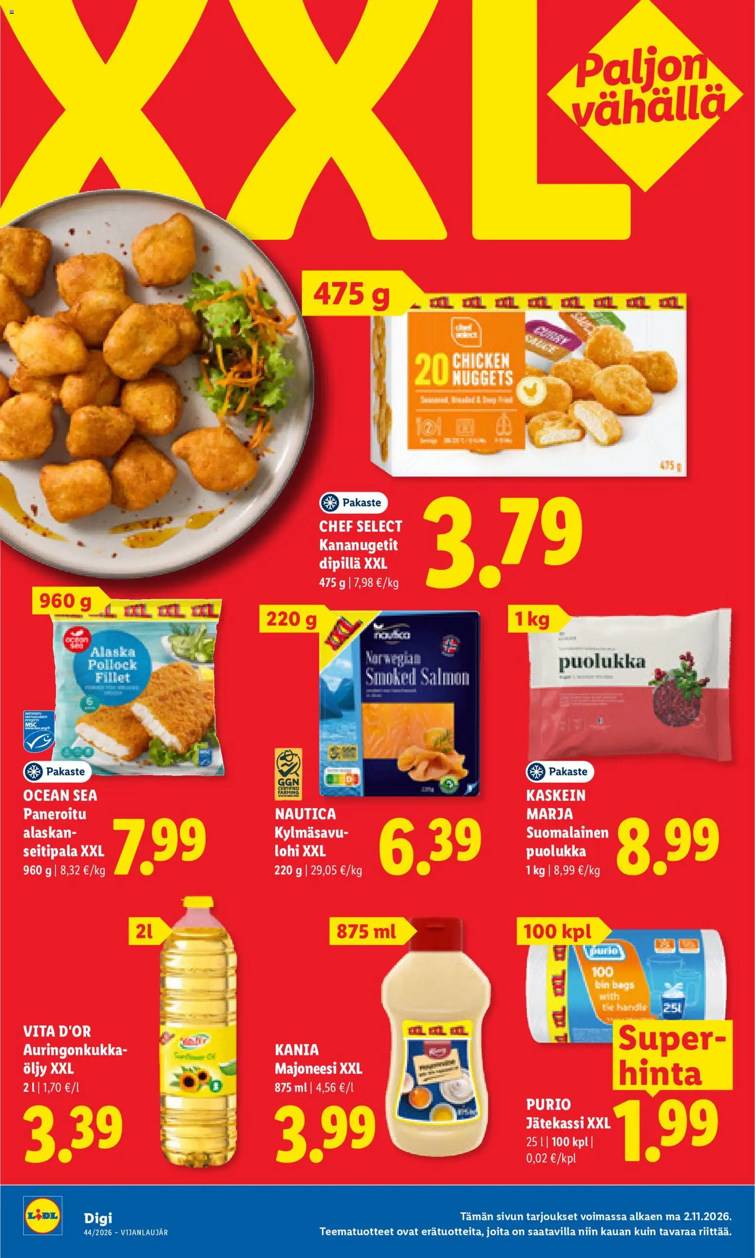 Lidl tarjoukset Helsinki – voimassa 02/11/2026 alkaen | Sivu: 13