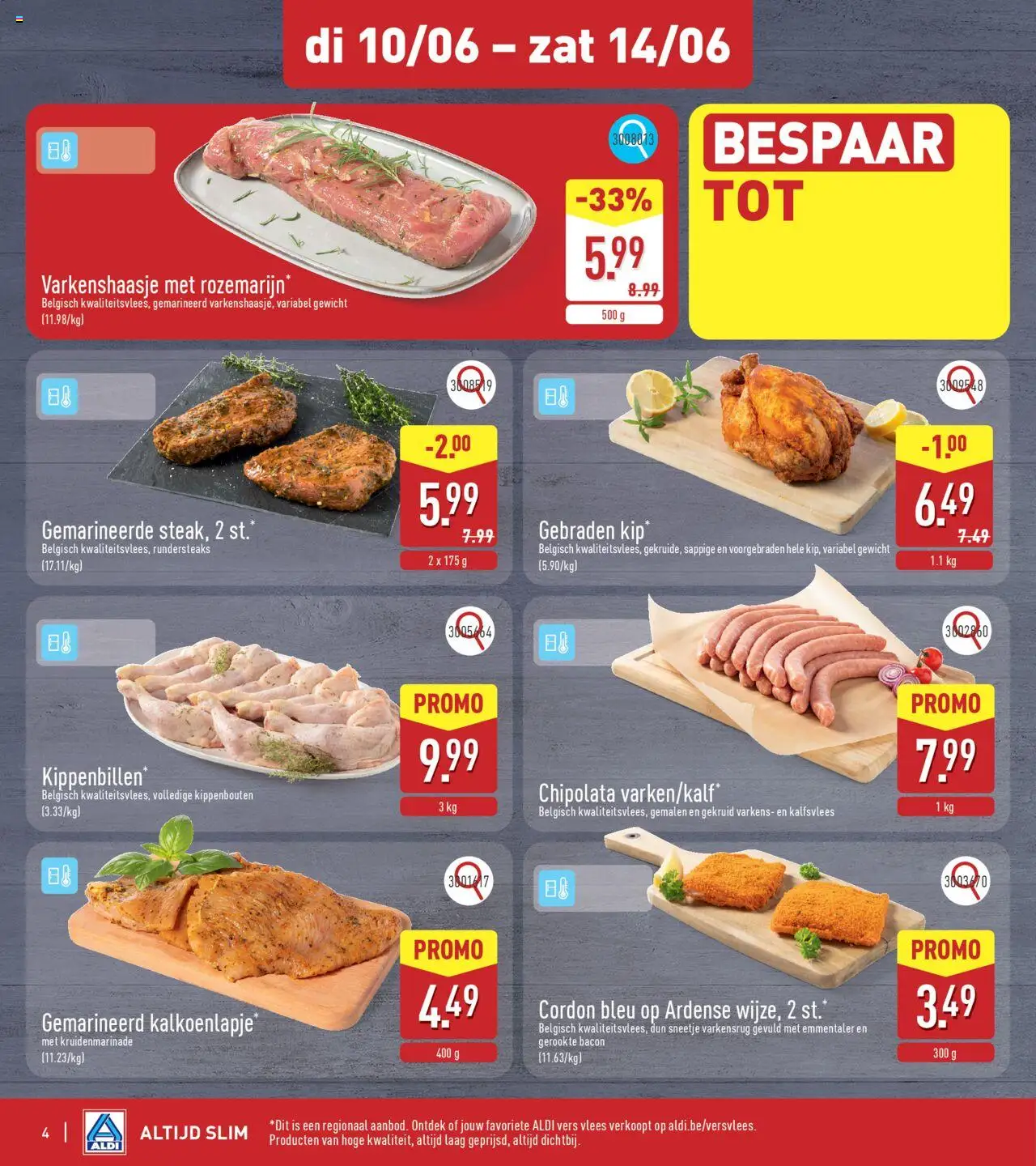 {H1} | Pagina: 4 | Producten: Chipolata, Sós kalács, Bacon, Gewicht