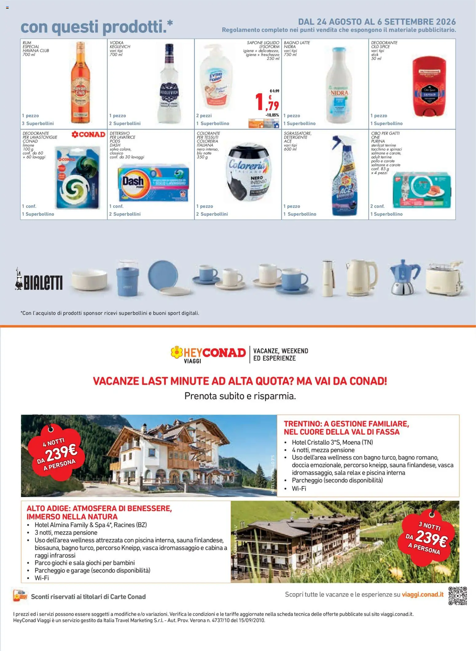 Volantino Conad del 26/08/2026 | Pagina: 19 | Prodotti: Deodorante, Latte, Limone, Havana