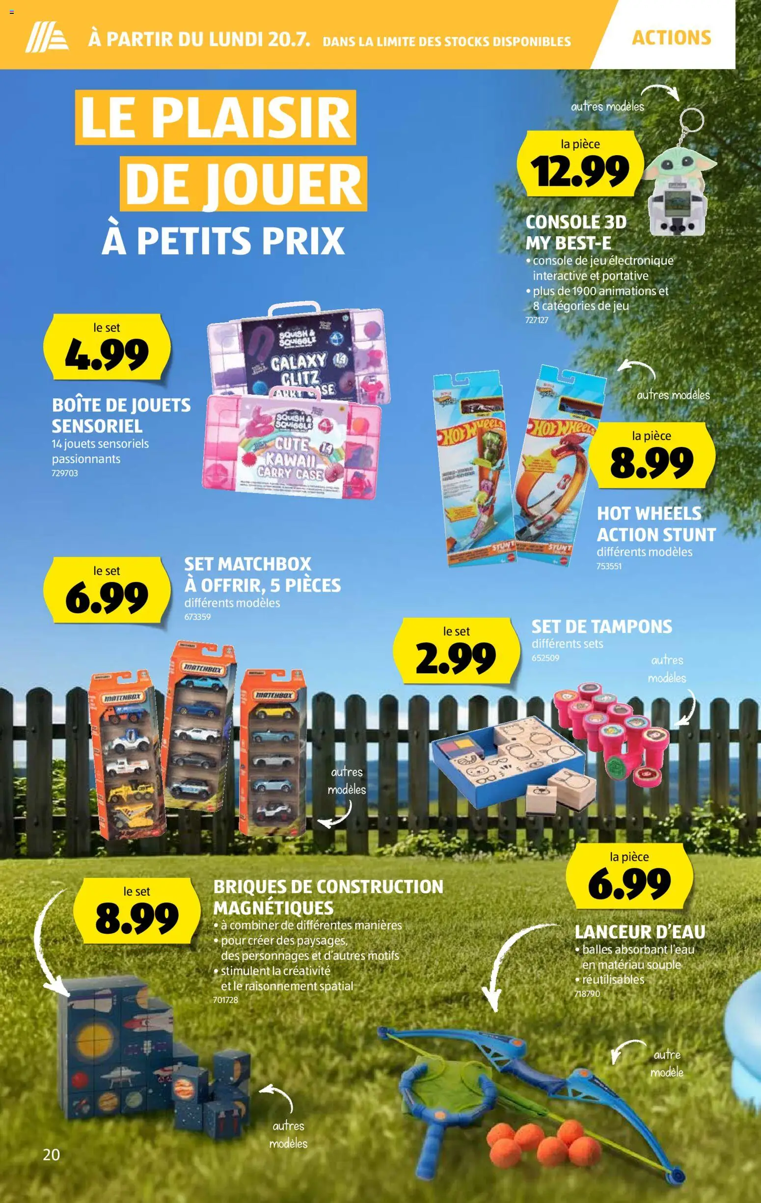 Aldi aktionen FR – gültig ab 16.07.2026 | Seite: 20 | Produkte: Video
