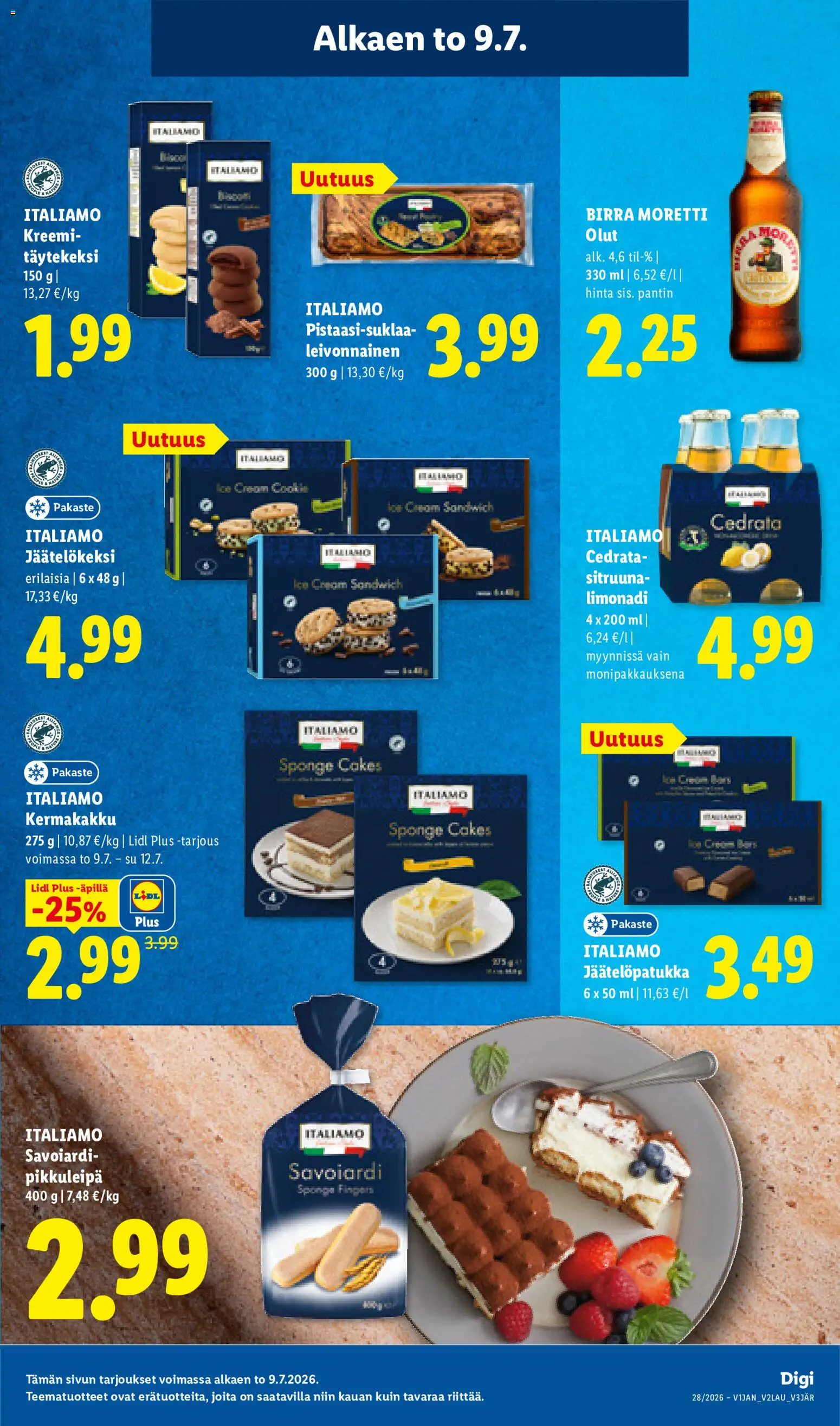 Lidl tarjoukset - Helsinki – voimassa 09/07/2026 alkaen | Sivu: 11