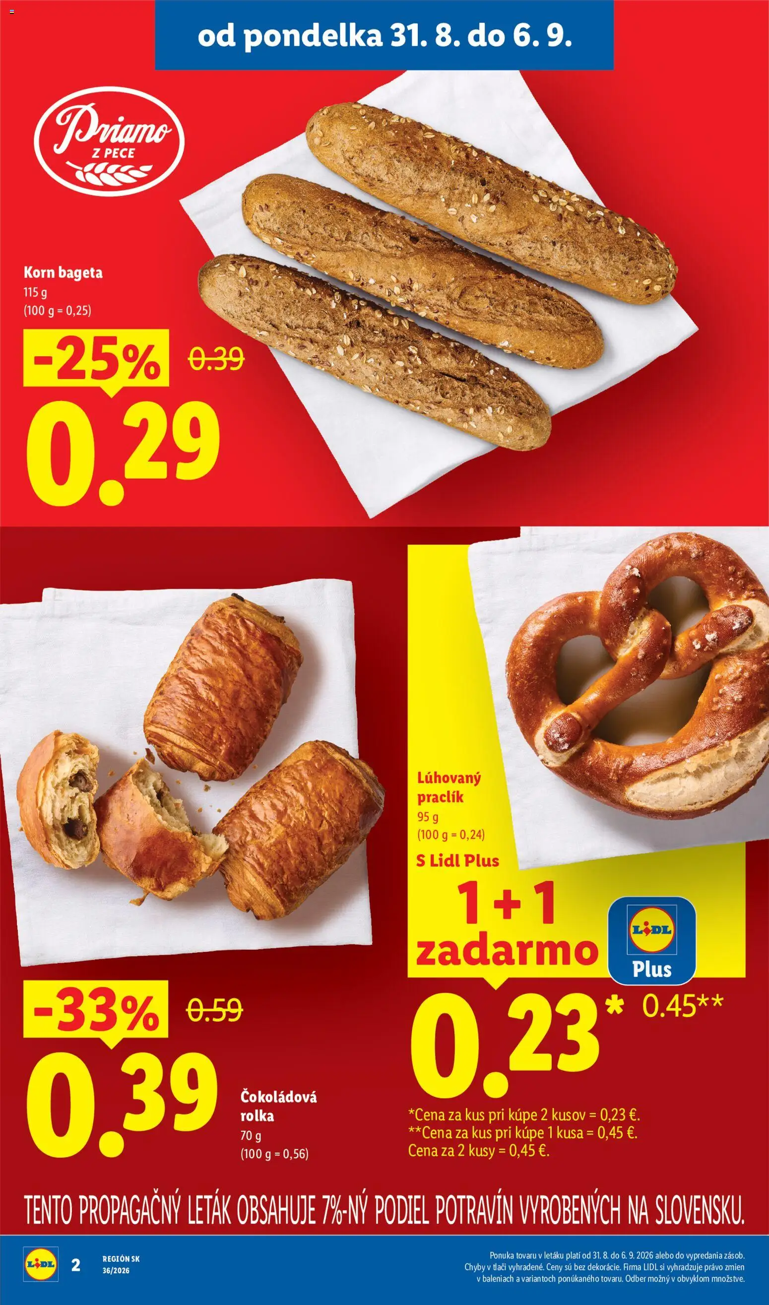 Nové Lidl akcie – leták je platný od 31.08.2026 | Strana: 2