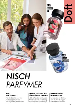 Oriflame erbjudanden 07/26 - Förhandsvisning av reklamblad från butik Oriflame aktuell från 13.05.2026 | Sida: 39 | Produkter: Parfym, Doft