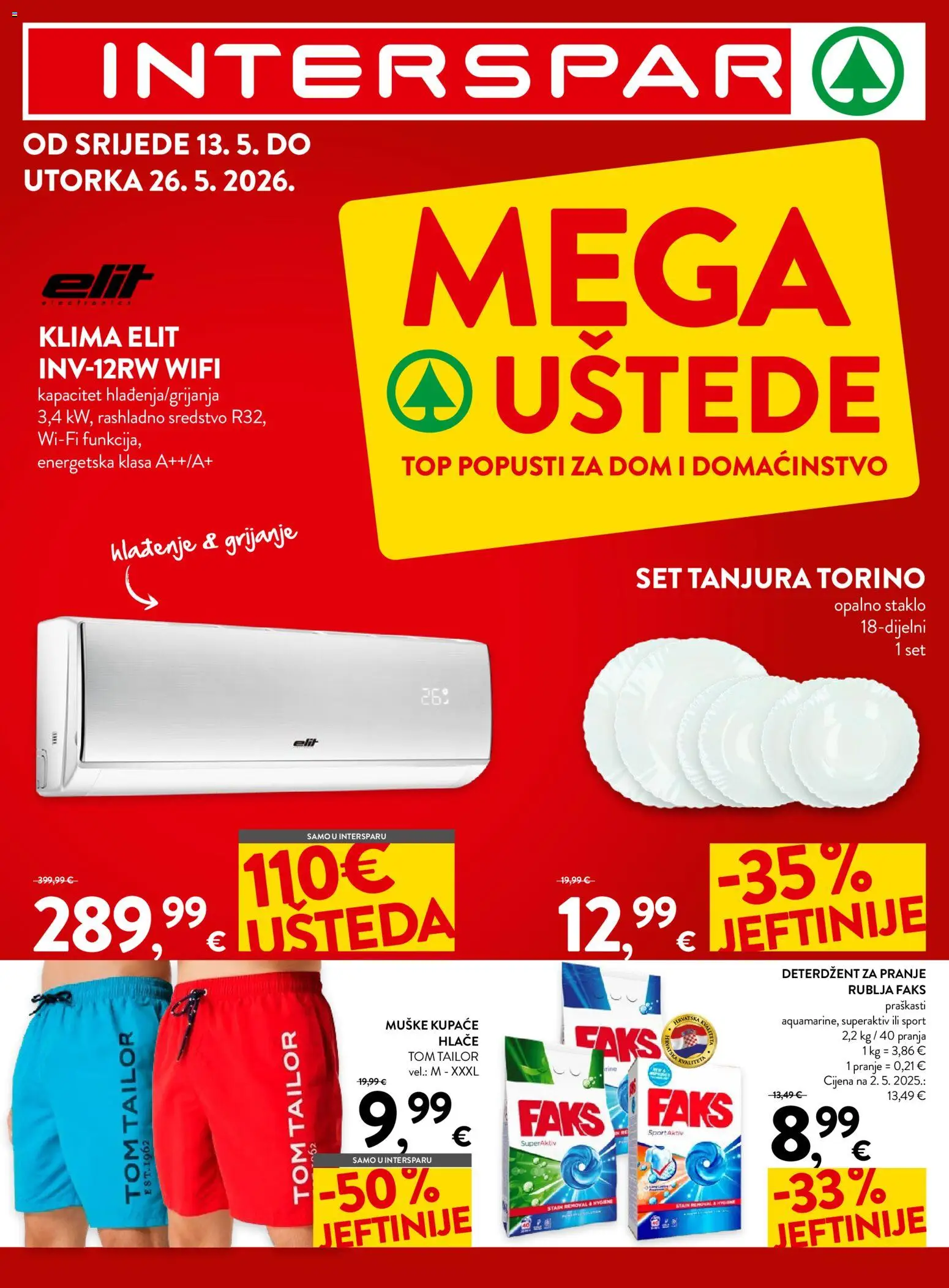 🛒 Interspar katalog od 📆 13.05.2026 ➤ Pogledaj akcije sada!🔥 | Hrvatska