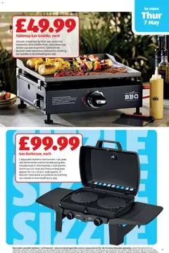 Preview of Aldi - Weekly offers UK Specialbuys valid from 07.05.2026 | Page: 11 | Products: Tent, Pot, Watch, Grate