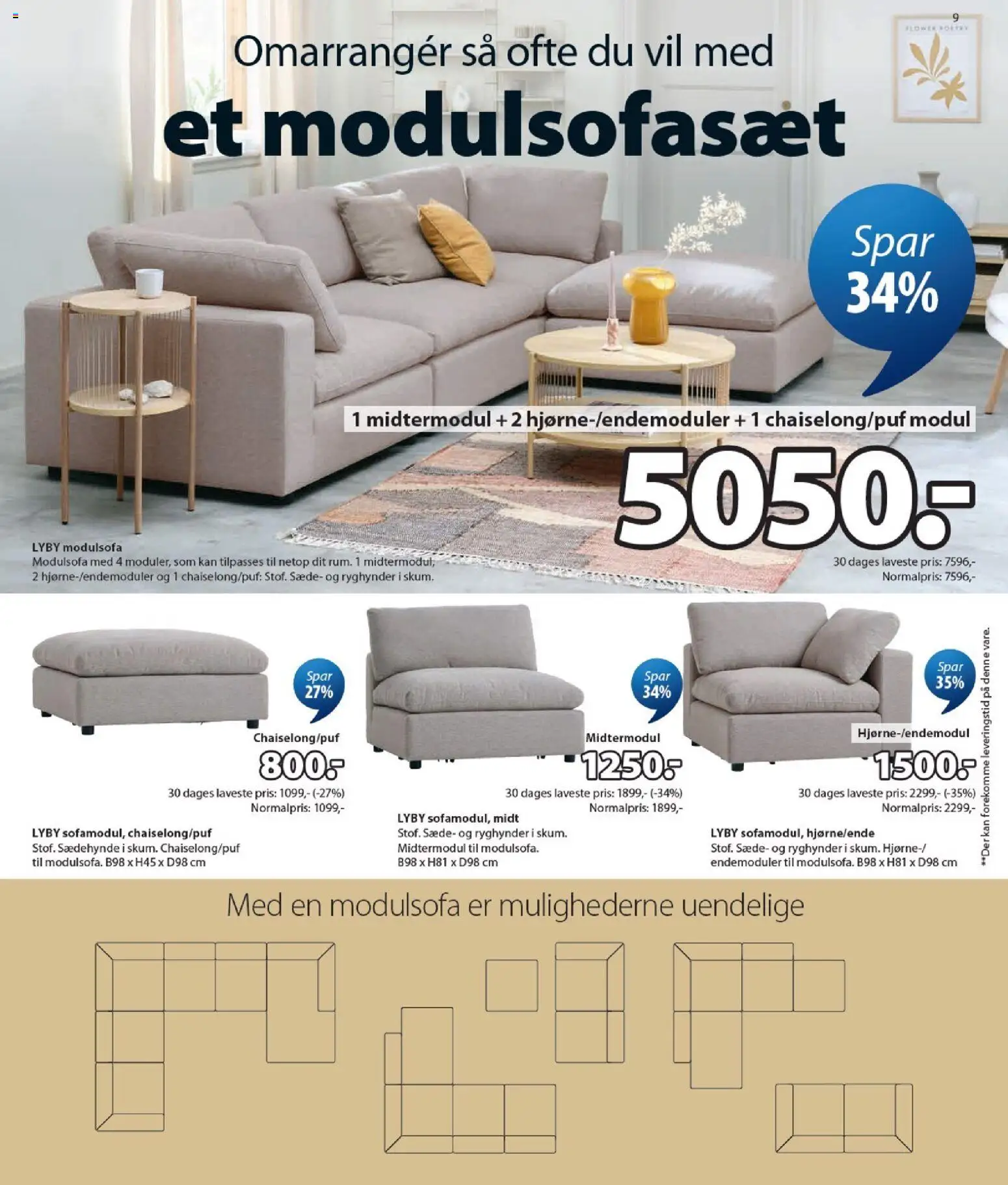 JYSK tilbudsavis – gyldig fra 17/07/2026 | Side: 9