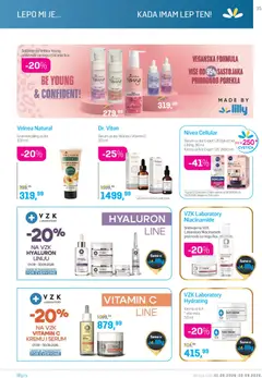 Lilly drogerie katalog - pregled Lilly drogerie kataloga - važi od 01.09.2026 | Strana: 35 | Proizvode: Nivea, Krema, Piling, Toner