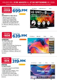 Vista previa Costco catálogo válido desde el 31/08/2026 | Página: 2 | Productos: Navegación