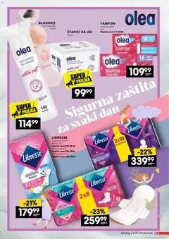 Idea katalog Neprehrane - pregled Idea kataloga - važi od 11.07.2026 | Strana: 11 | Proizvode: Higijenski ulošci