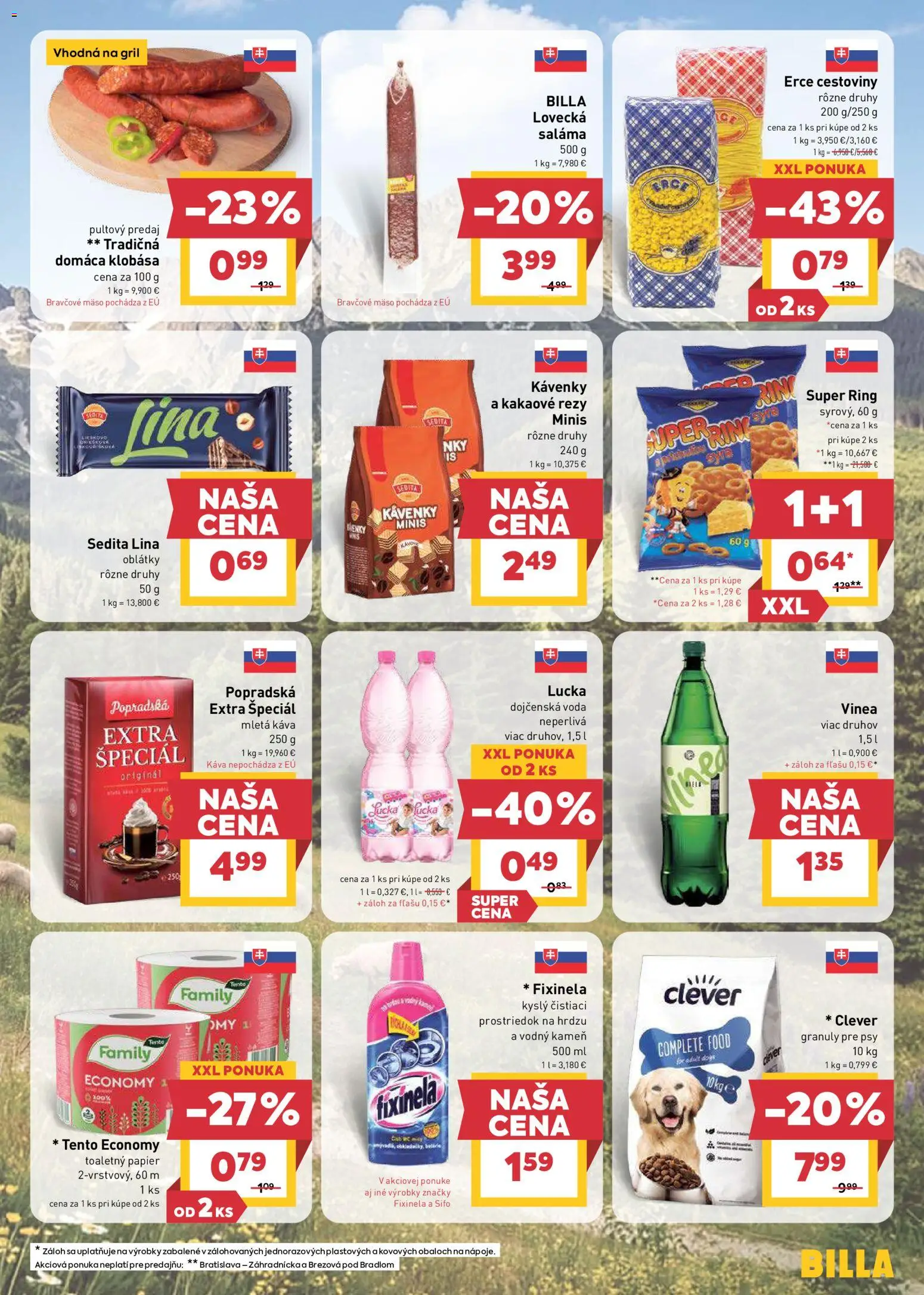 Nové Billa akcie – leták je platný od 03.06.2026 | Strana: 13