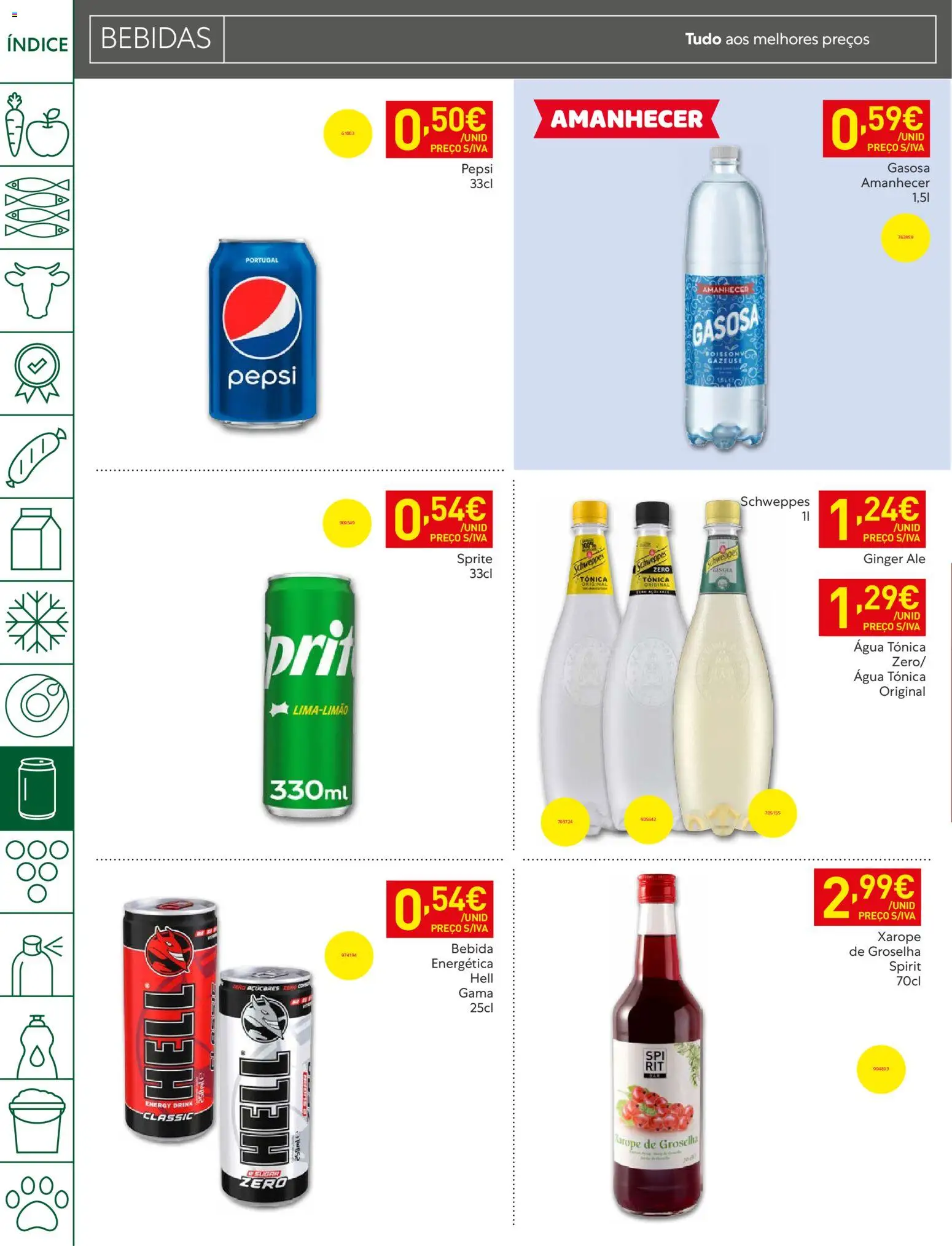 Recheio Folheto Madeira │ válido de 19.05.2026 | Página: 36 | Produtos: Agua, Xarope, Bebida