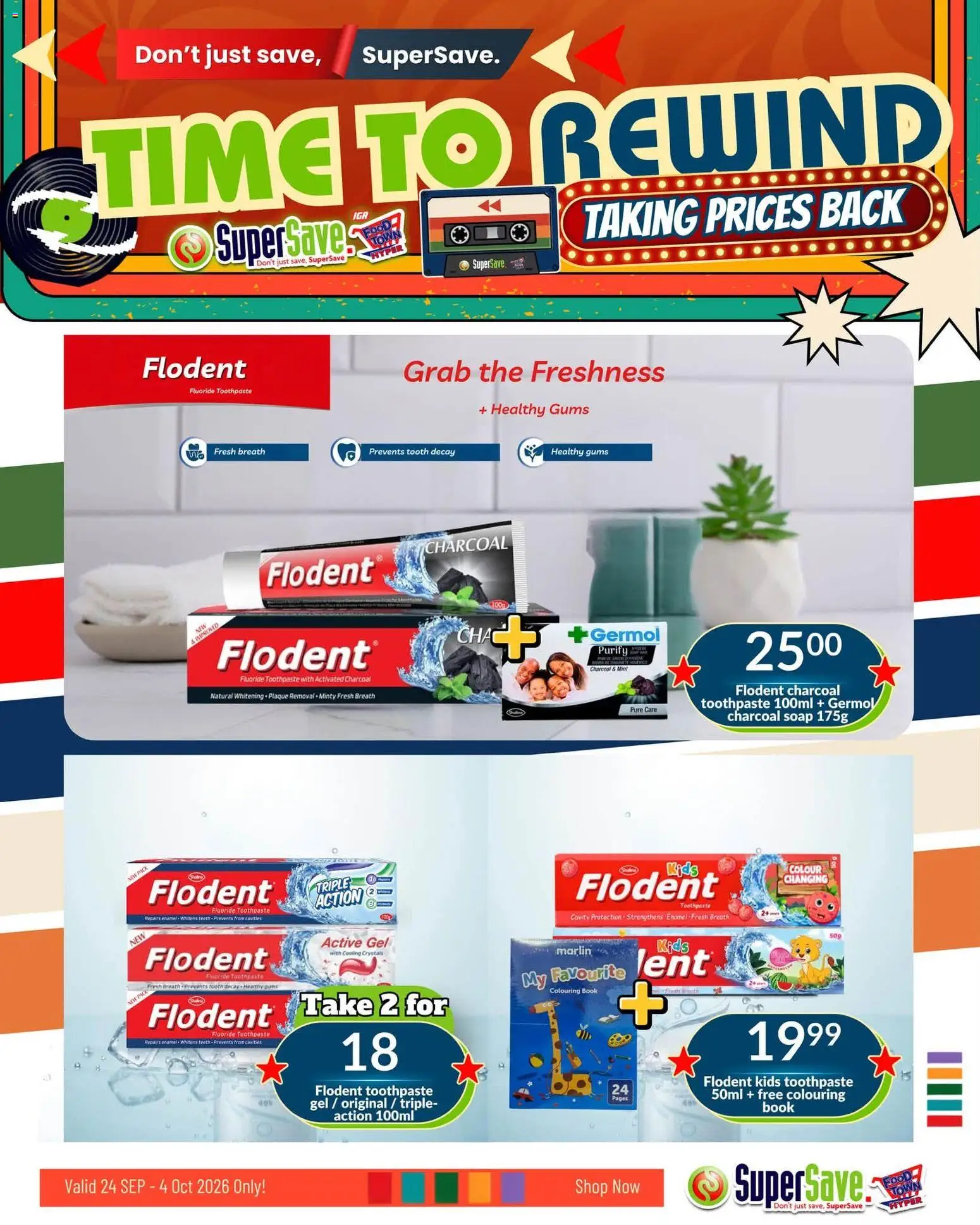 New Super Save catalogue – valid from 24/09/2026 | Page: 33 | Products: Soap, Toothpaste