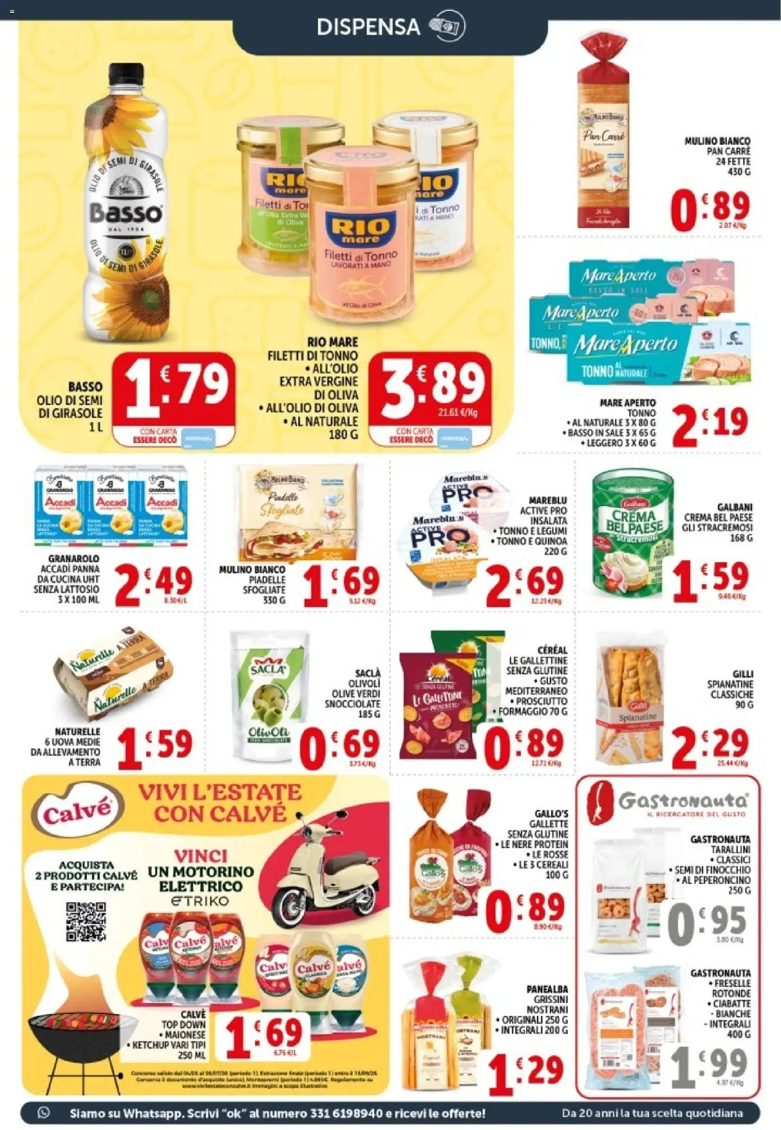 Volantino Decò del 08.06.2026 | Pagina: 13 | Prodotti: Cereali, Sale, Olive, Peperoncino