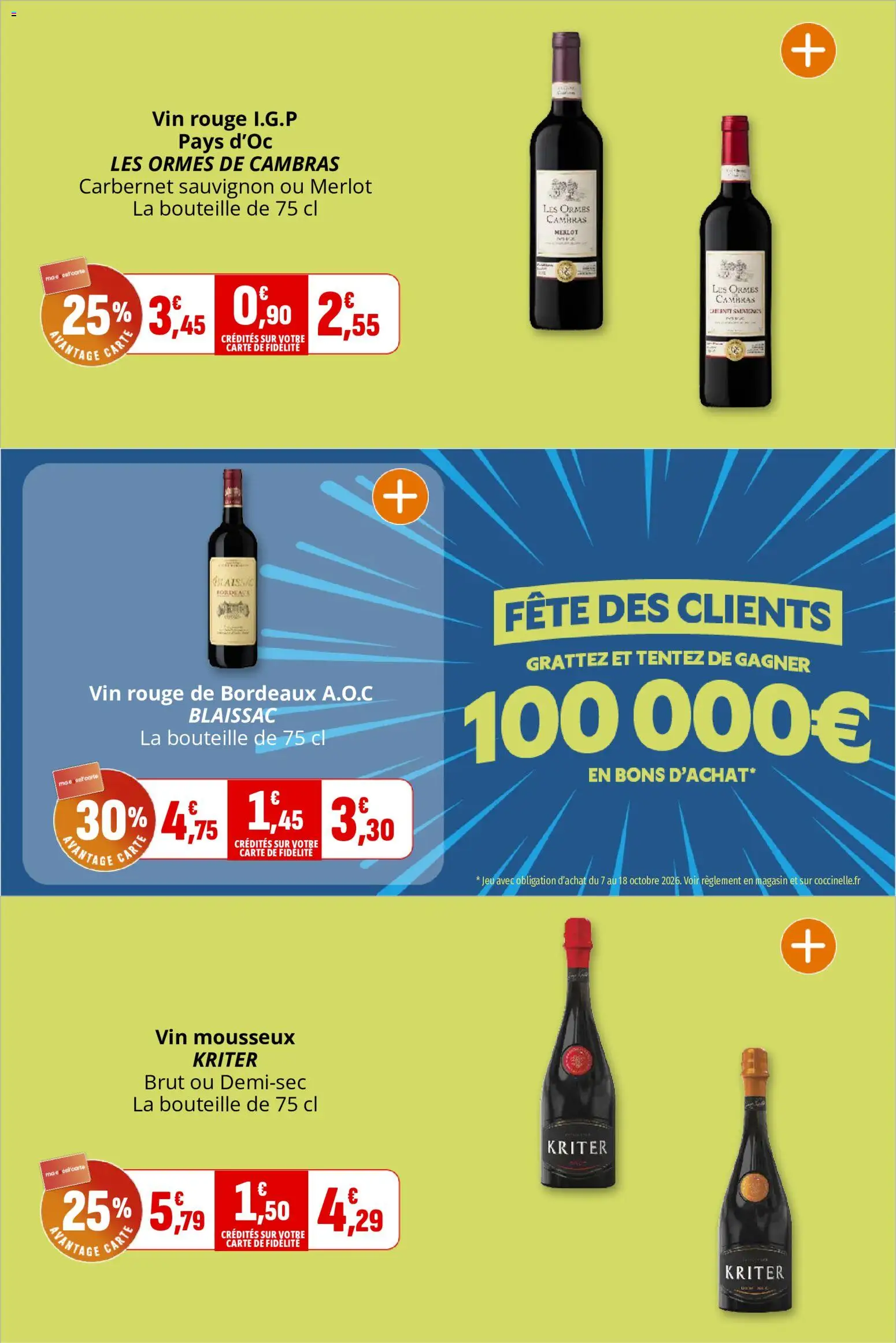 {H1} | Page: 25 | Produits: Vin mousseux, Mousseux, Bouteille, Vin