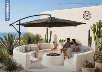 Pré-visualização Espaço Casa folheto Ar Livre 2026 válido de 07/03/2026 | Página: 208 | Produtos: Chapéu, Sombras