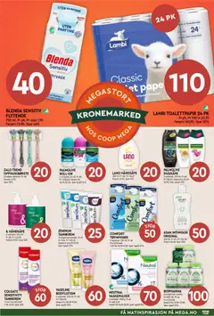 Forhåndsvisning av Coop Mega kundeavis gyldig fra 08.06.2026 | Side: 5 | Produkter: Tøymykner, Håndsåpe, Intimvask, Parfyme