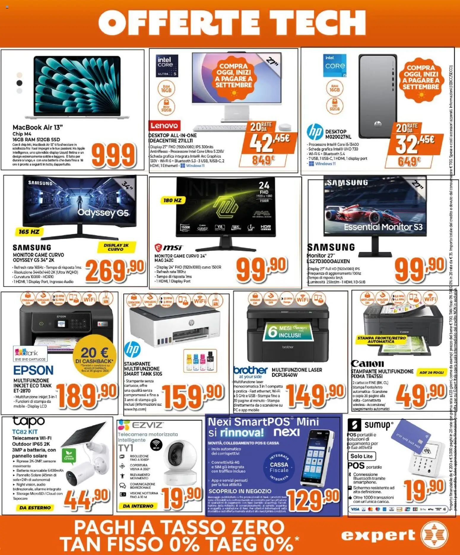 Volantino Expert del 04.06.2026 | Pagina: 22 | Prodotti: PC, Stampante, Audio, Stampa