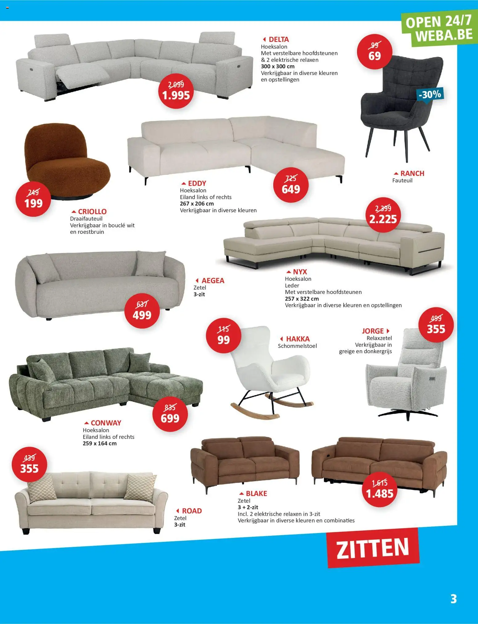 {H1} | Pagina: 3 | Producten: Fauteuil, Schommelstoel