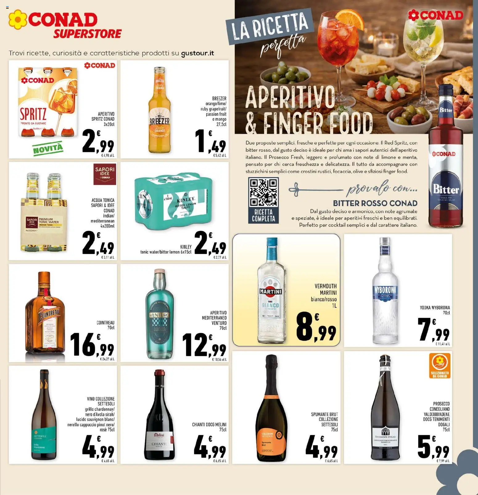 Volantino Conad del 15/07/2026 | Pagina: 17 | Prodotti: Limone, Vino, Freezer, Aperitivo