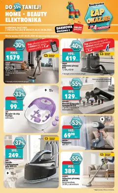 Pogląd oferty "LAFE Masażer do stóp FootSpa wibracyjny, Moc 350 W" - ważna od 06.06.2026 | Strona: 5 | Produkty: Odkurzacz, Cleaner, Odkurzacz pionowy, Parownica