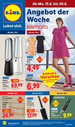 Lidl Prospekt ab 15.06.2026 gültig