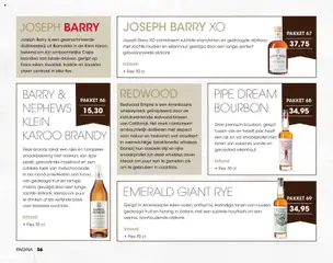 Hanos folder - Kerstbrochure 2026 - Voorbeeld van een folder van Hanos, geldig van 01-07-2026 | Pagina: 56 | Producten: Bourbon, Fles, Fruit, Abrikoos