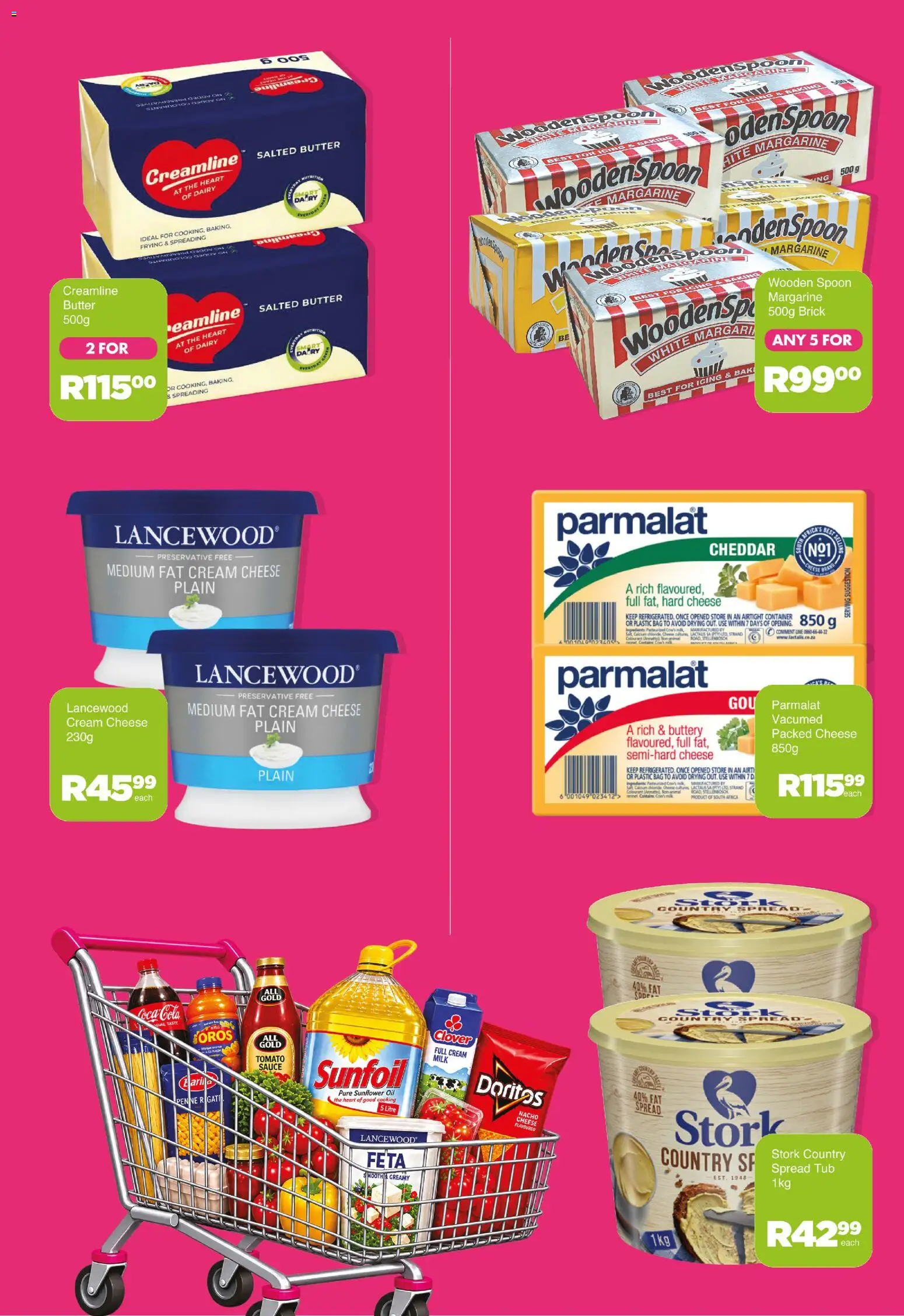 New Save catalogue – valid from 20/10/2026 | Page: 12 | Products: Butter, Tomato sauce, Cheddar, Cream