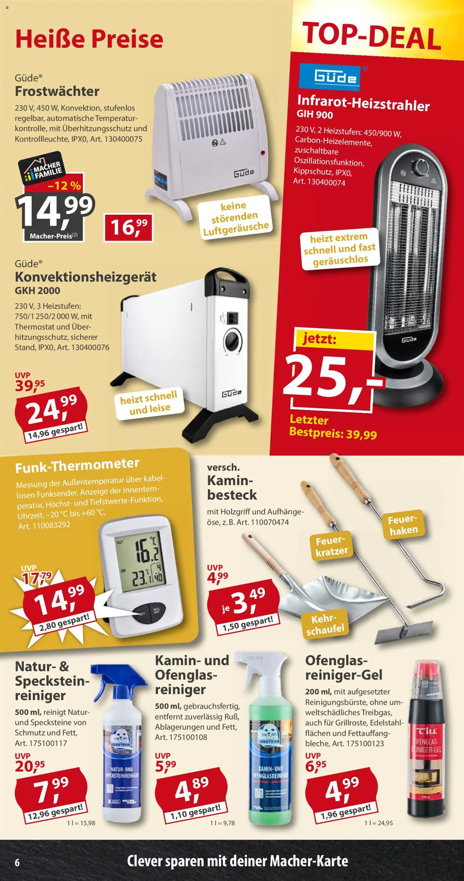 Sonderpreis Baumarkt Prospekt – gültig ab 26.09.2026 | Seite: 6 | Produkte: Kabel, Kamin