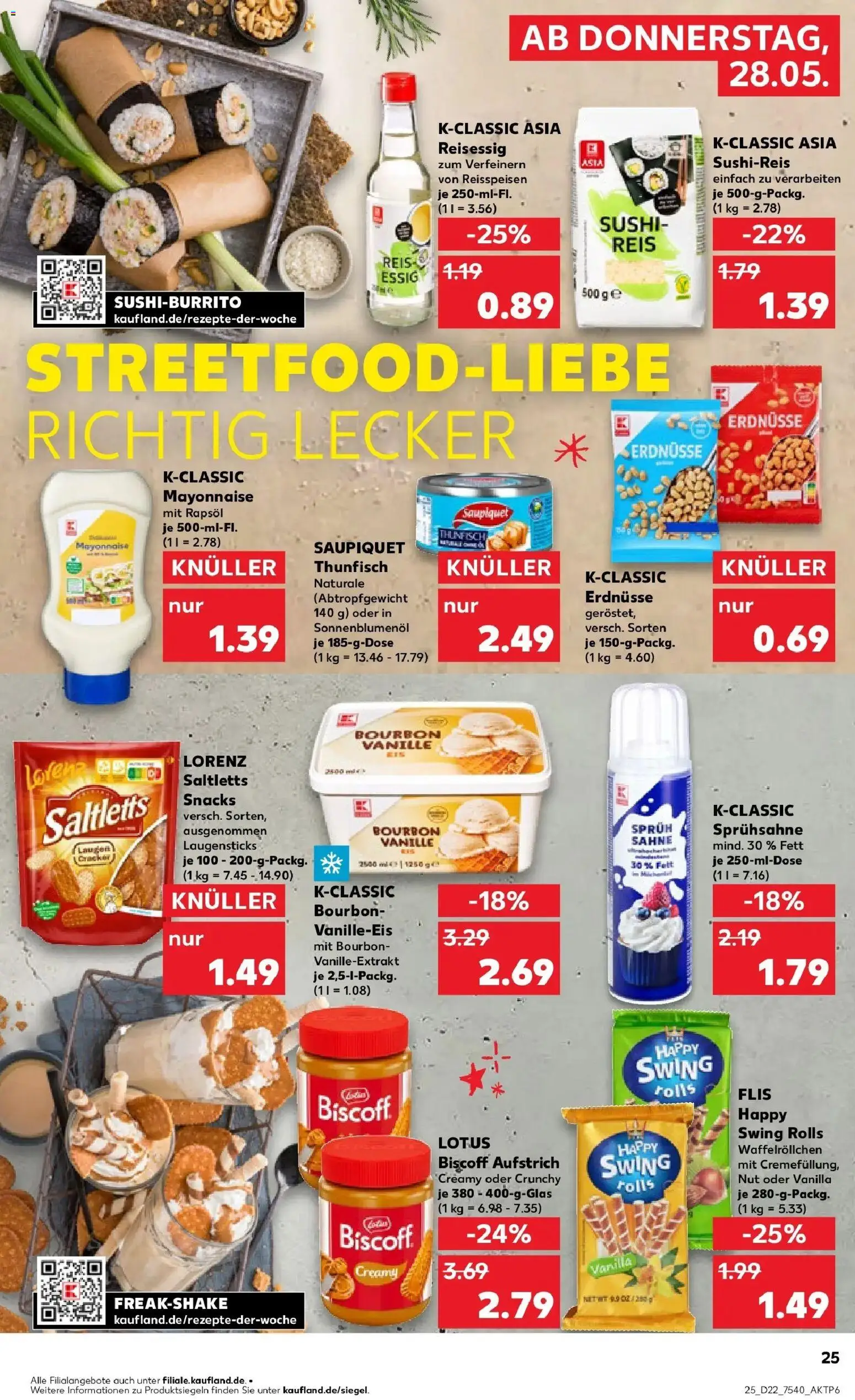 Kaufland Prospekt Haldensleben – gültig ab 26.05.2026 | Seite: 30 | Produkte: Rapsöl, Sonnenblumenol, Bourbon, Sahne