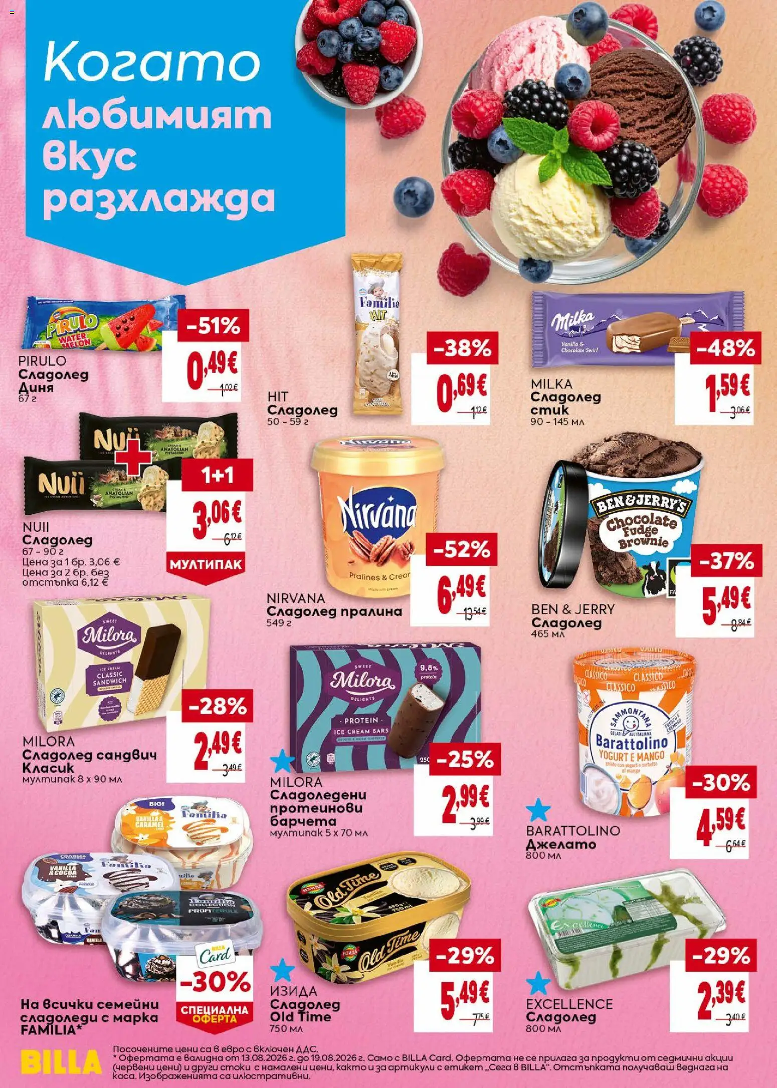 {H1} | Страница: 20 | Продукти: Сладолед, Диня
