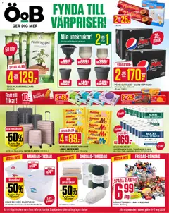 ÖoB erbjudanden - Förhandsvisning av reklamblad från butik ÖoB aktuell från 11.05.2026