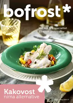 Bofrost katalog akcije – veljaven od 01.10.2026