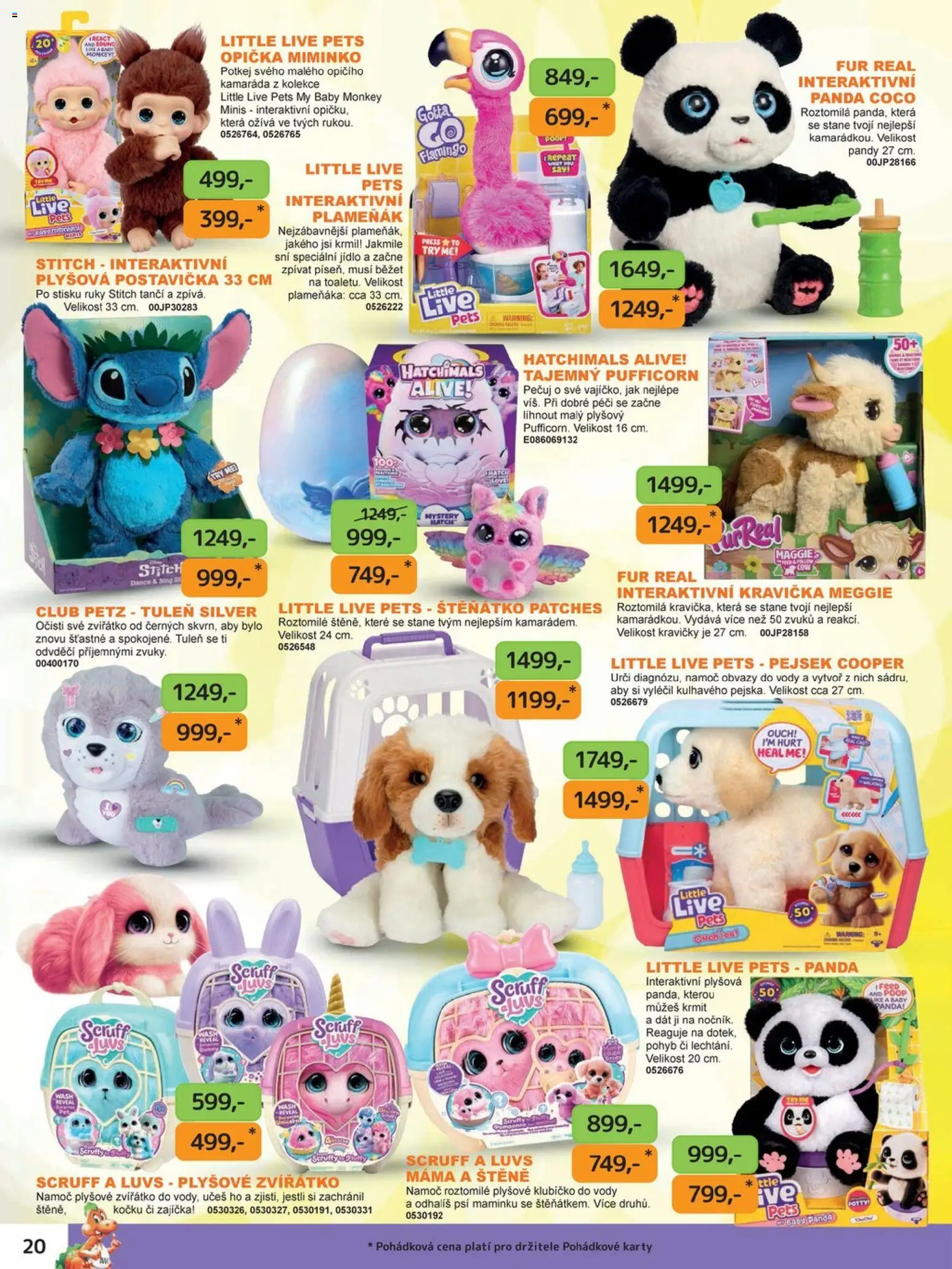 Dráčik katalog - Vánoce od 08.10.2026 | Strana: 20 | Produkty: Karty, Stitch