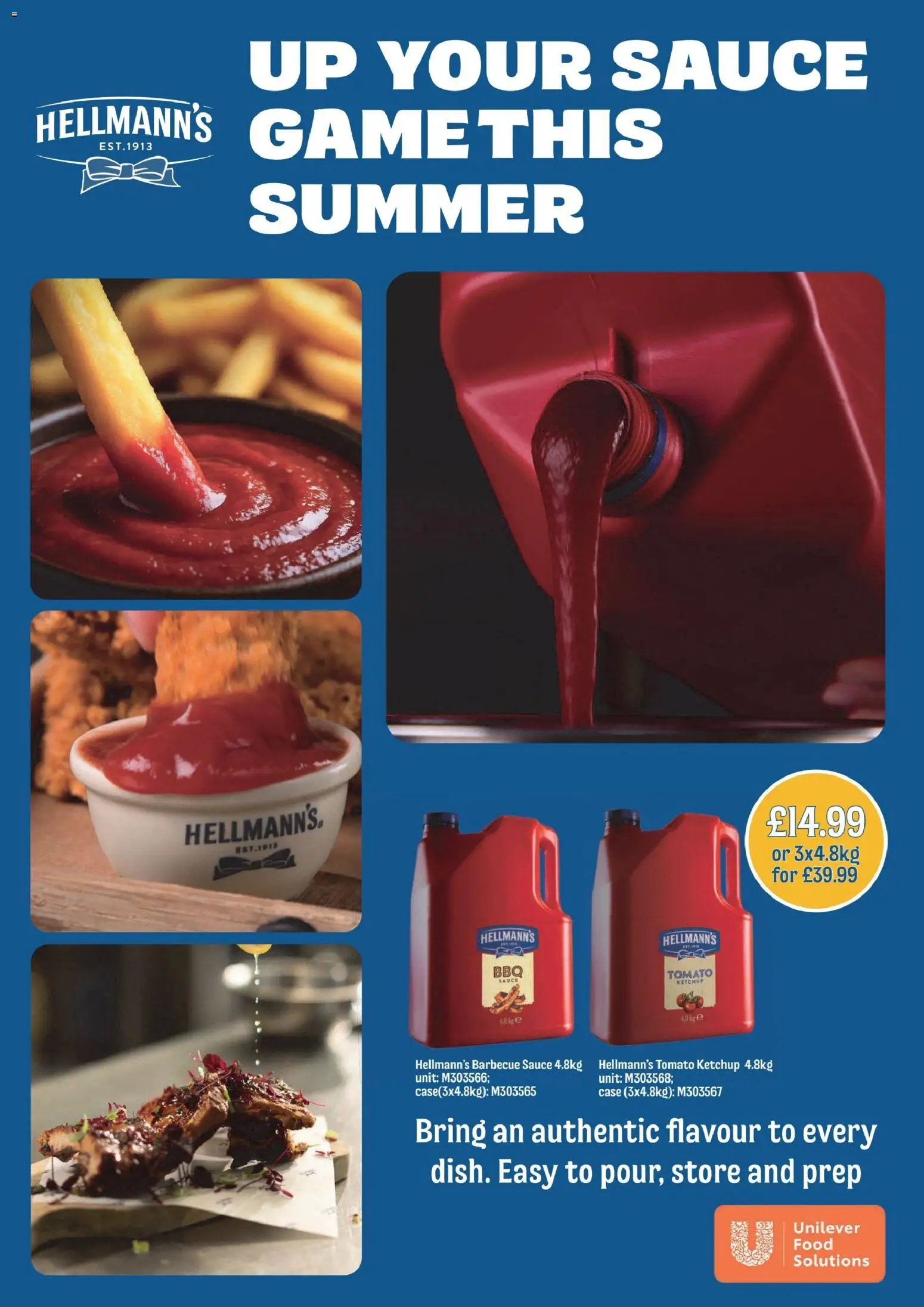 {H1} | Page: 26 | Products: Sauce, Barbecue sauce, Case, Tomato