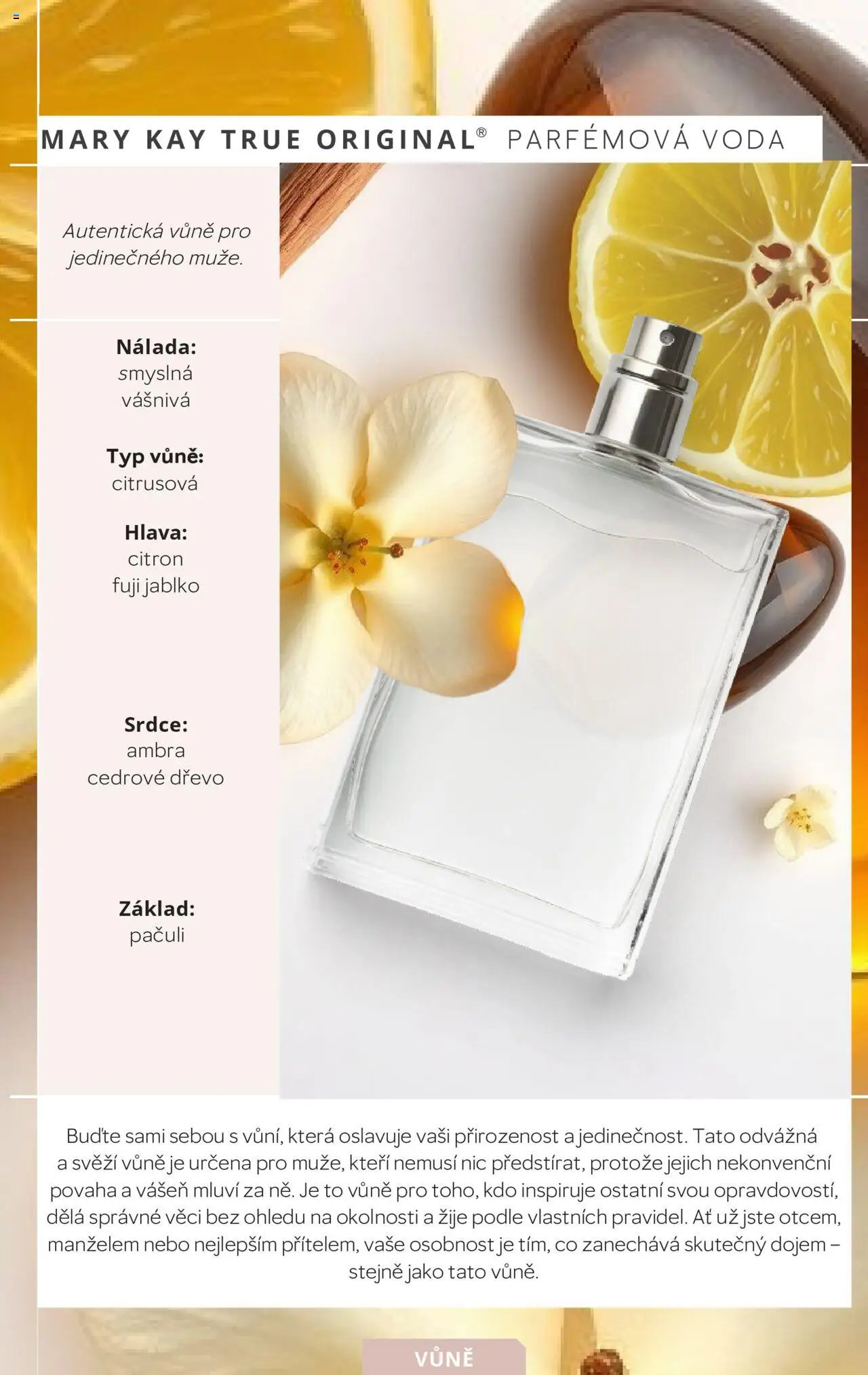 Mary Kay katalog vůní od 07.12.2024 | Strana: 26 | Produkty: Voda, Citron
