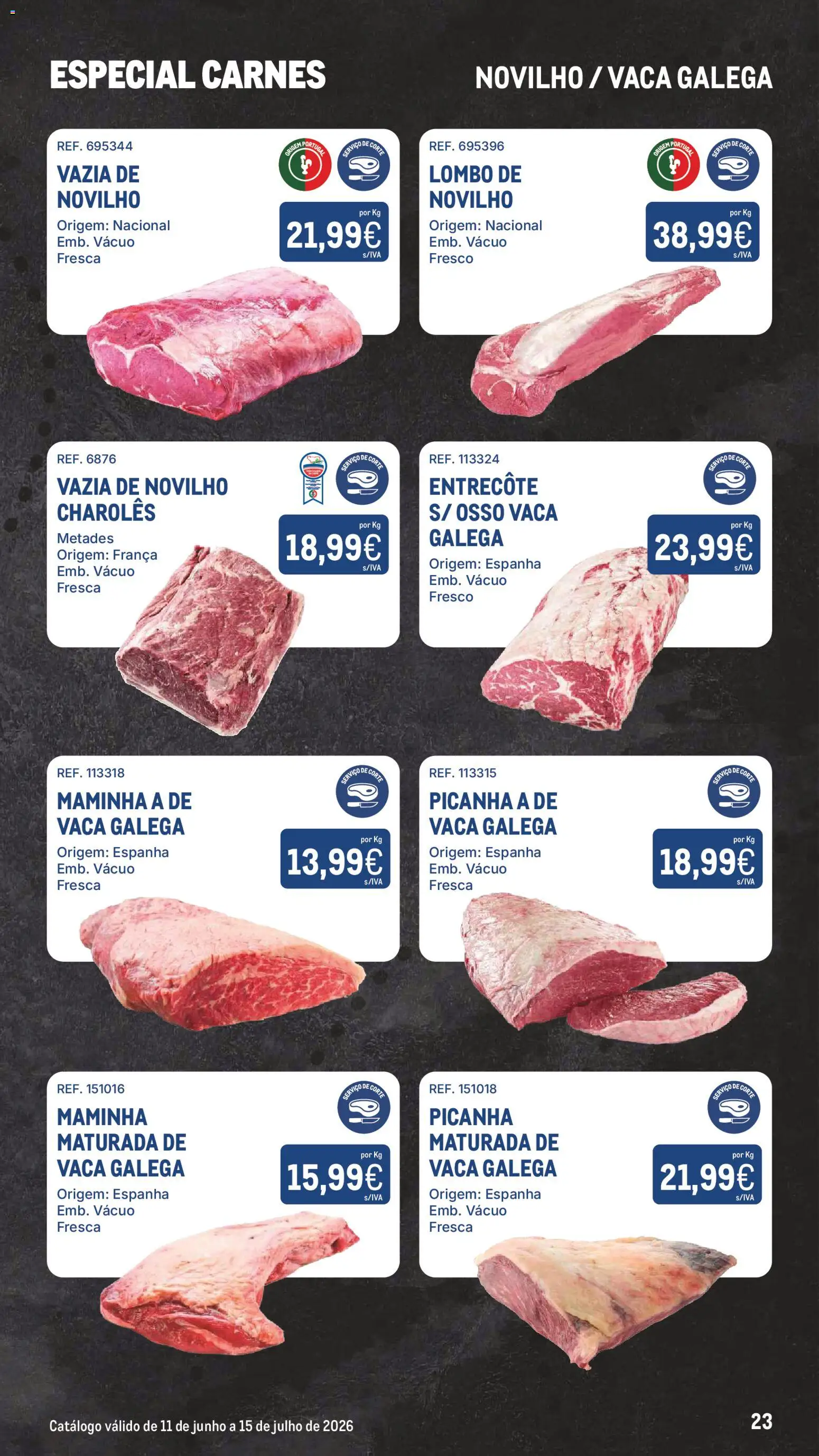 Makro Especial Carnes │ válido de 11.06.2026 | Página: 23 | Produtos: Lombo
